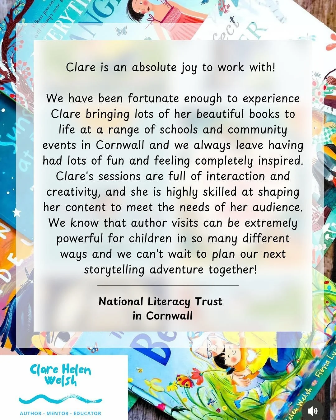 Did you know the @literacy_trust is looking for volunteers in your local community? If you're passionate about helping others and promoting literacy, you could sign up to make a difference. That's what I did this week! 

I've loved working with Natio