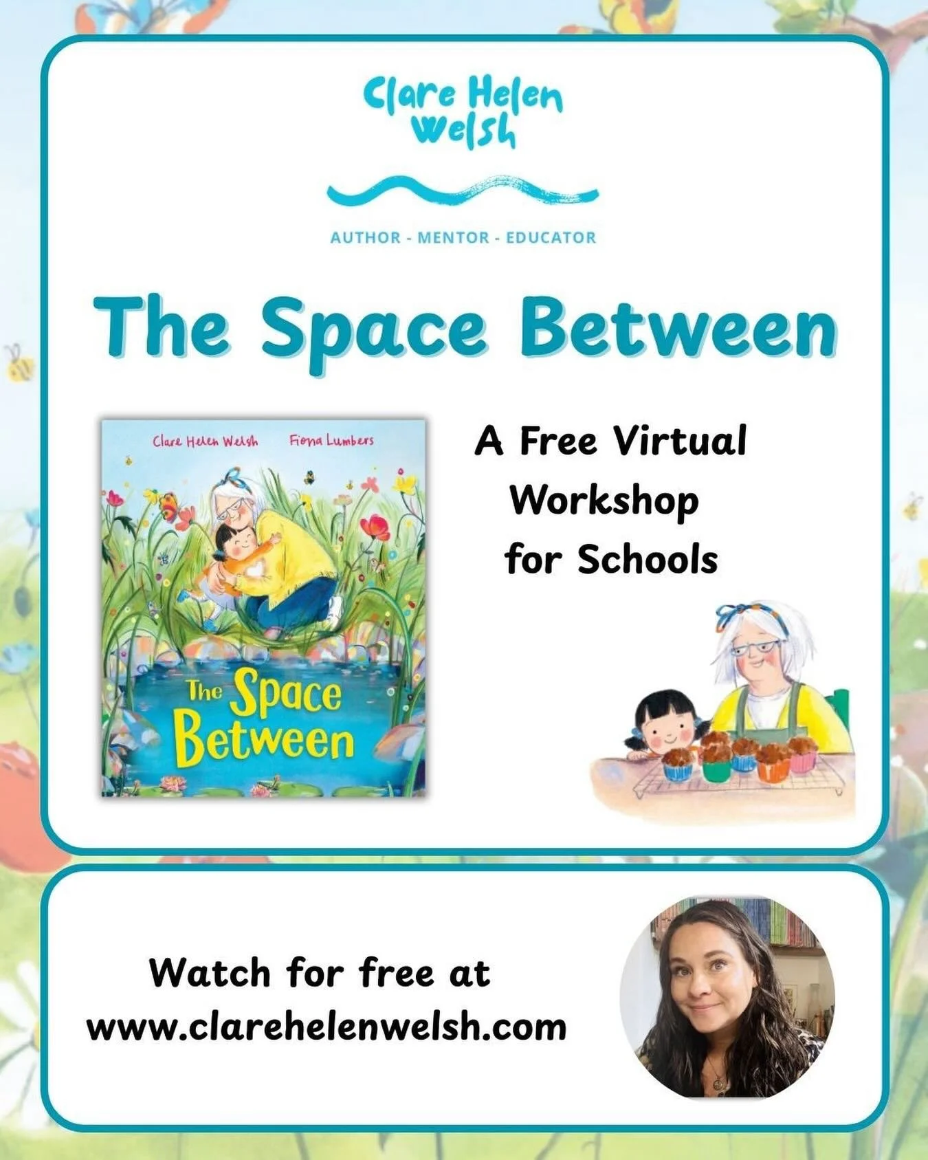 FREE VIRTUAL WORKSHOP FOR PRIMARY SCHOOLS

Happy Friday teachers! Since I can't get out and about like normal this World Book Week, there's a free 7min workshop for your pupils on my website. It includes a 'hello' and a short activity linked to The S