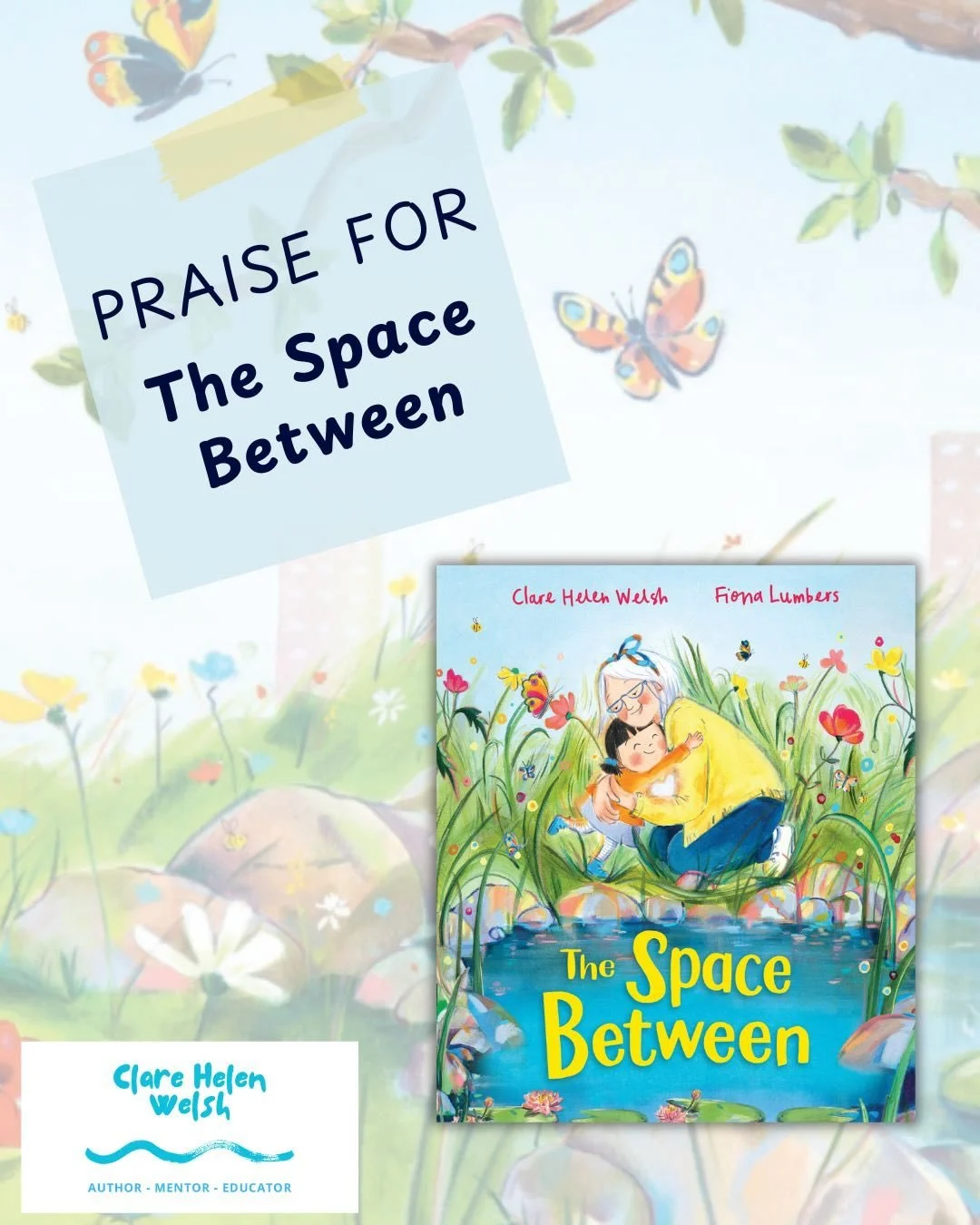 Starting the week strong with a spring in my step!

Huge thanks to the fabulous authors and bloggers who have shared such kind praise for The Space Between&nbsp;- our book that helps children navigate change. 

Your thoughtful words and support mean 
