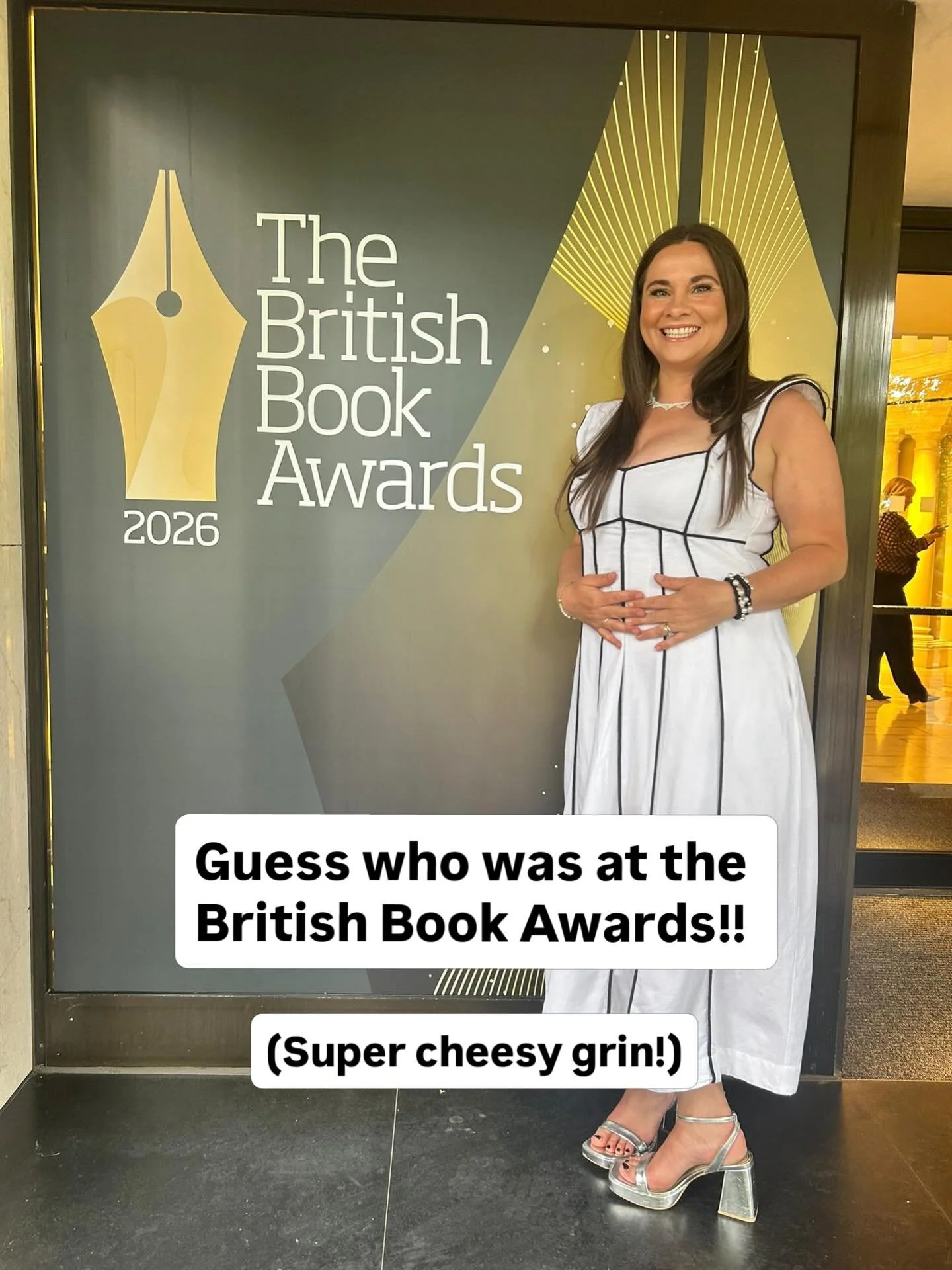This year started in the worst possible way. 

But it's only May and I've already had some of my very best times, too... 

Here are some pics of me attending the British Book Awards! 

I didn't stop smiling all night... except to wipe away a few tear