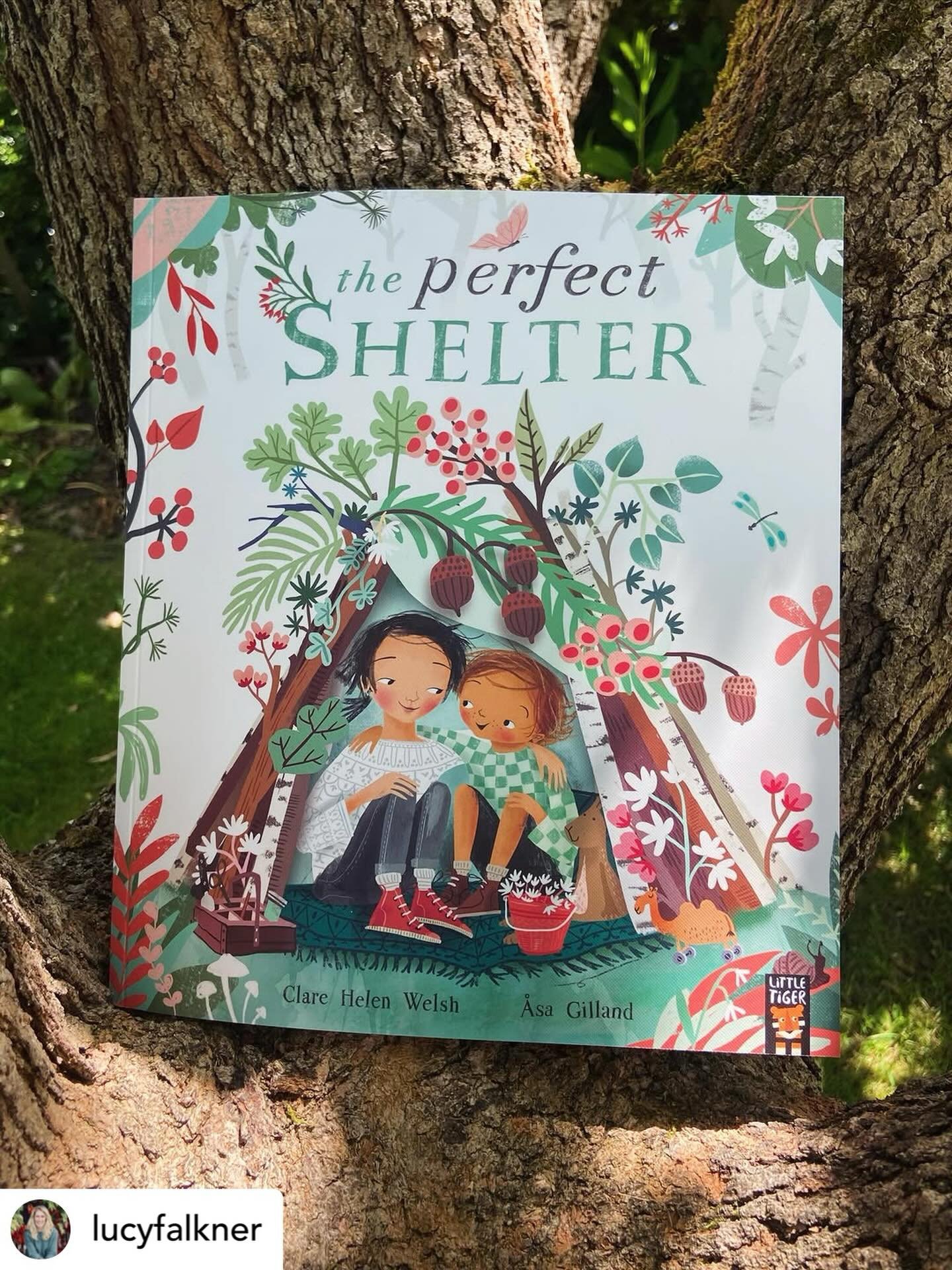 The very thoughtful @lucyfalkner has shared this lovely post about The Perfect Shelter -  a picture book by @asagilland @littletigerbooks @kanemillerbooks and I for families going through the very hardest of times 💔 

"The Perfect Shelter is on
