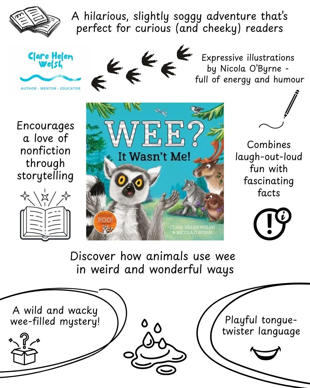 Wee? It Wasn't me! (illustrated by Nicola O'Byrne)