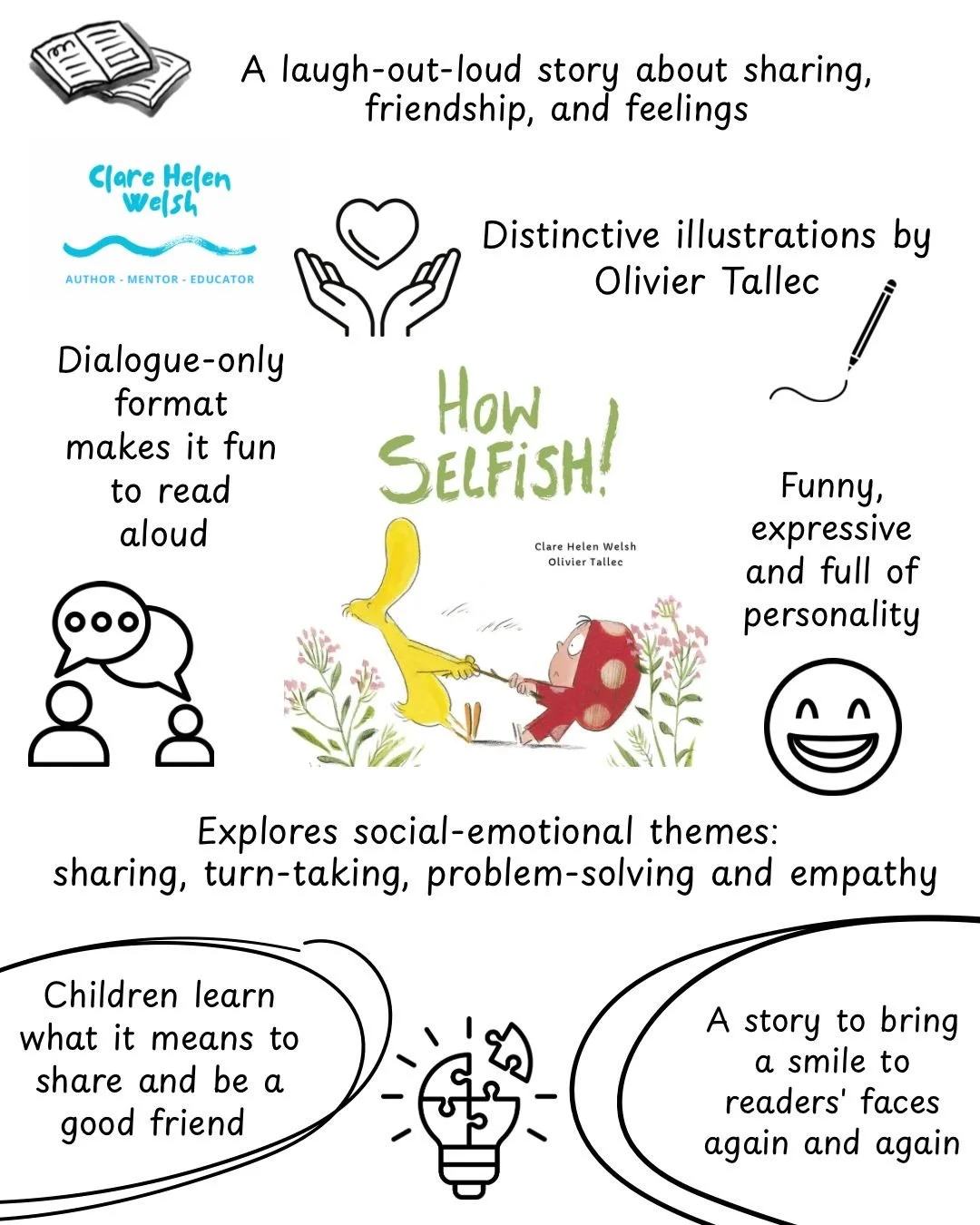 How Selfish! (illustrated by Olivier Tallec)