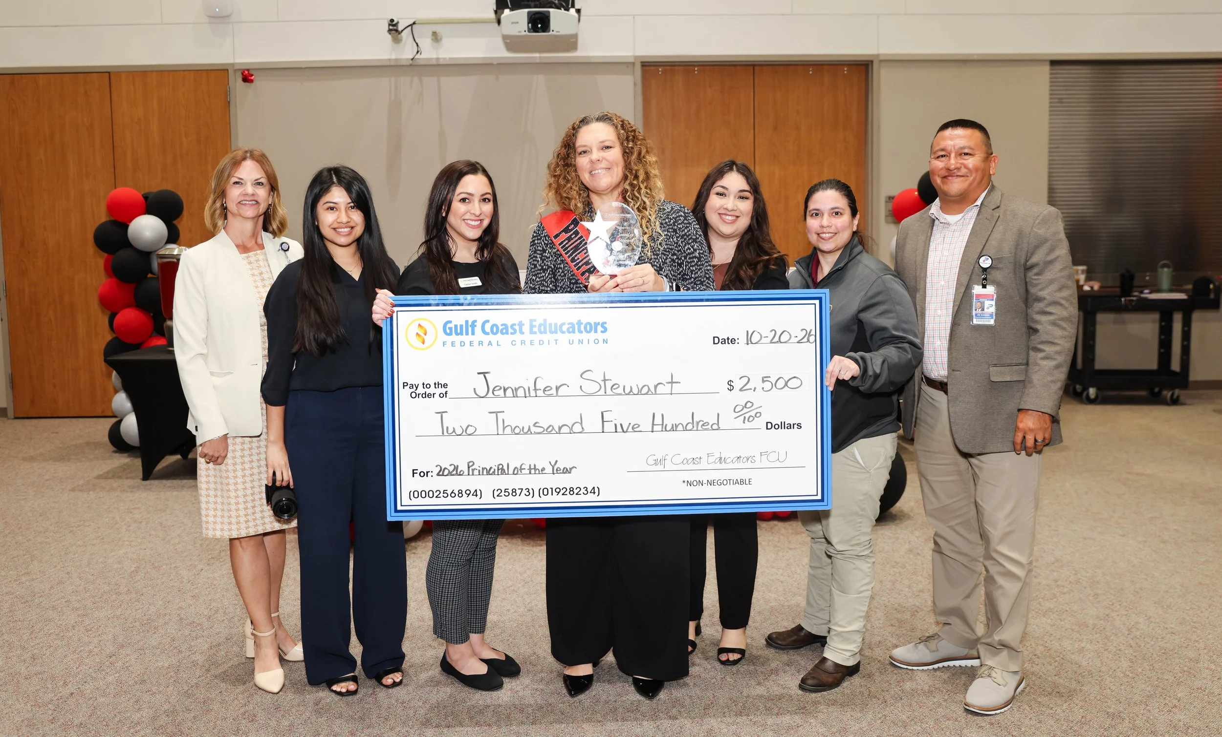 2026 Principal of the Year Jennifer Stewart