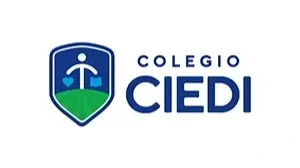 Logo del Colegio CIEDI con escudo, ancla y campo verde