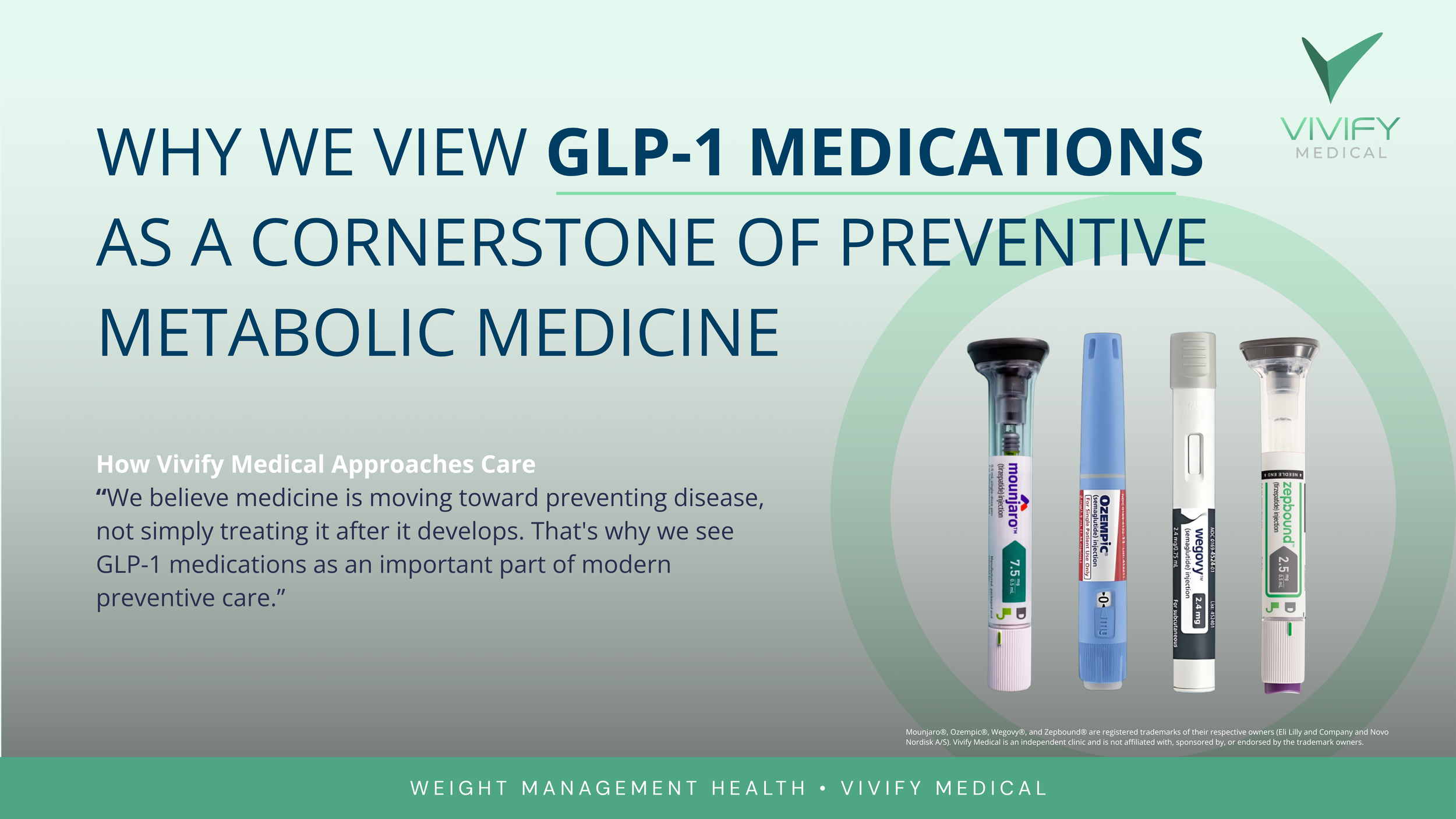 Why We View GLP-1 Medications as a Cornerstone of Preventive Metabolic Medicine&nbsp;