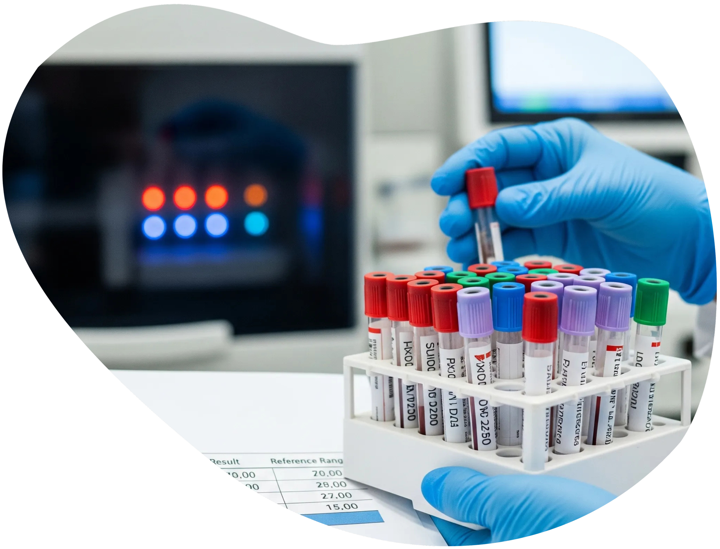 High Cholesterol blood test