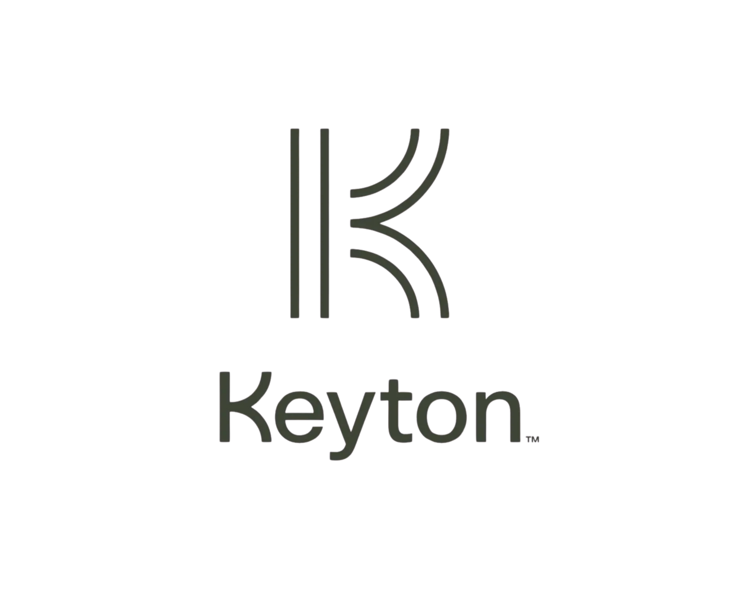 Logo for Keyton with a stylized 'K' and the word 'Keyton' underneath.