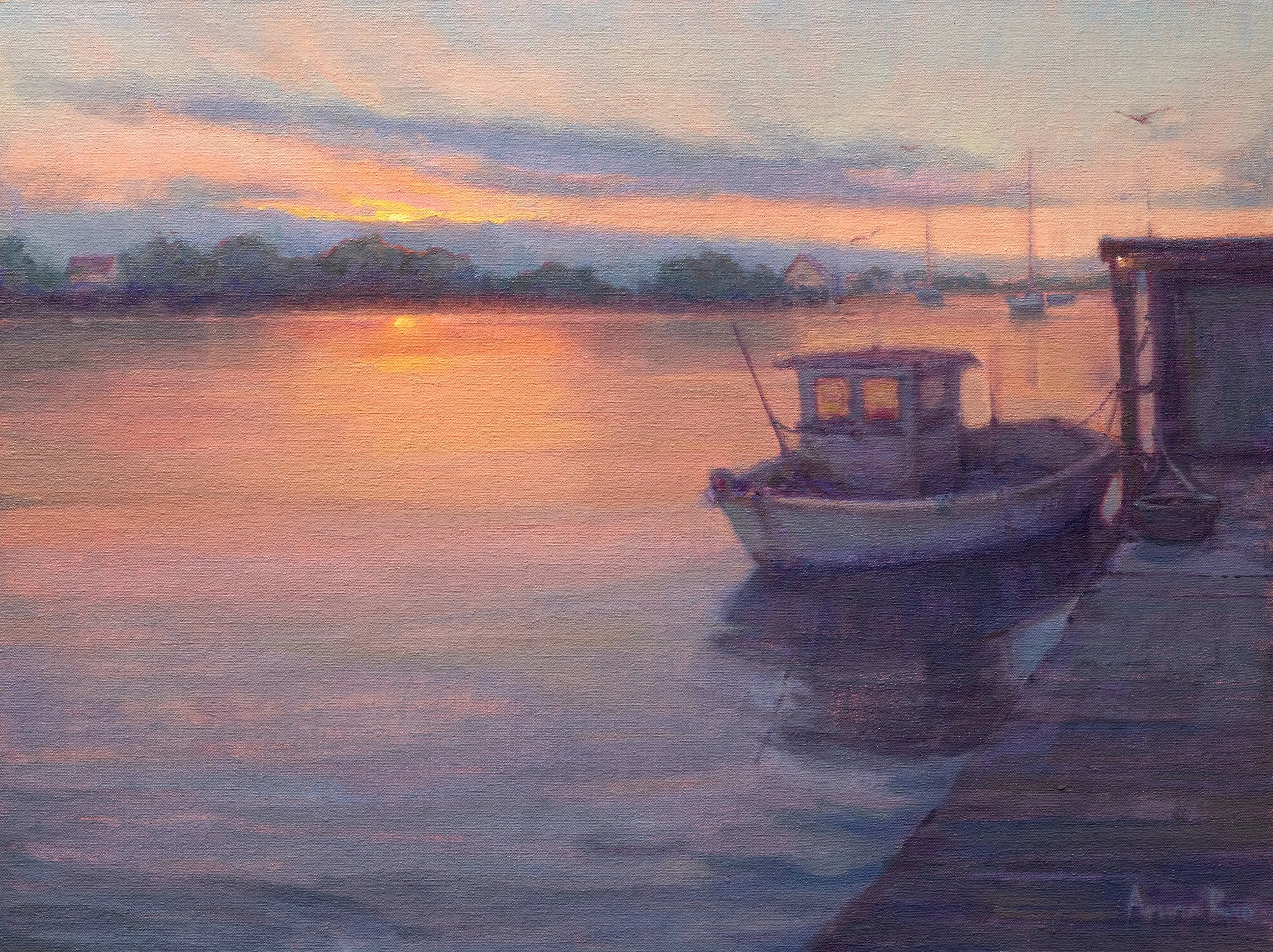 When the Story Lives in the Silence: The Power of Absence in Coastal Landscape Painting