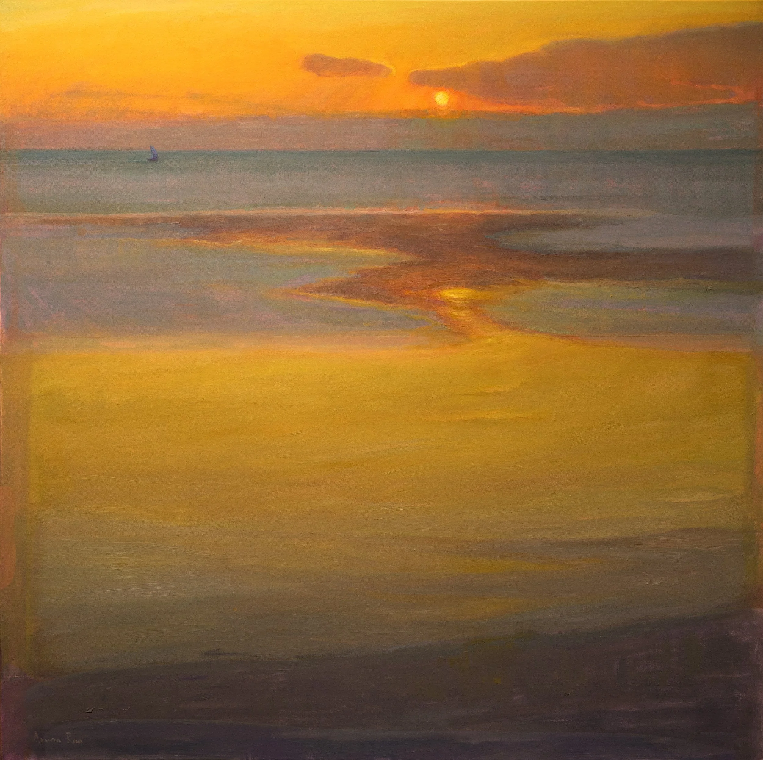 Shimmer Without Drama In Coastal Paintings: Why Atmospheric Light Demands Restraint