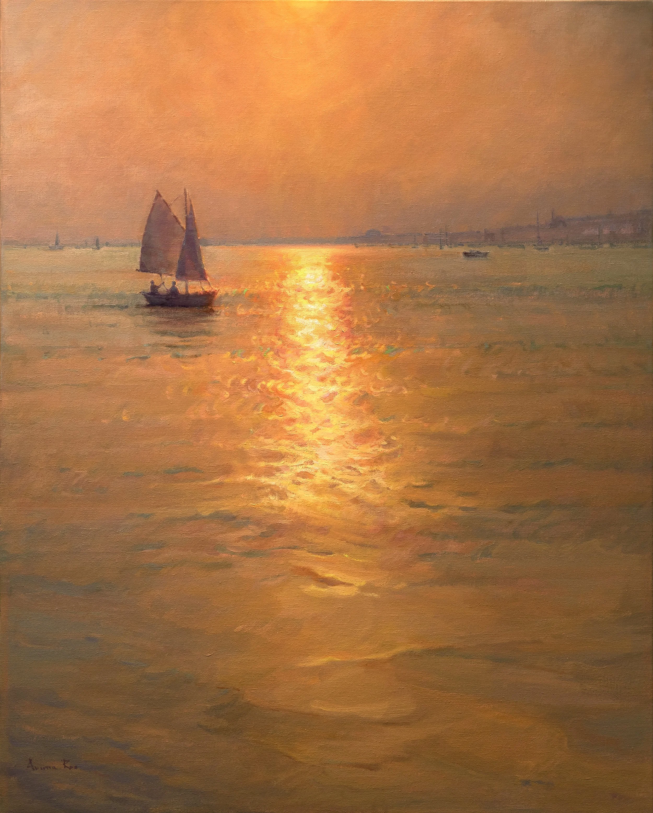 The Story Behind Drift Into Gold: Painting Golden Light on Water