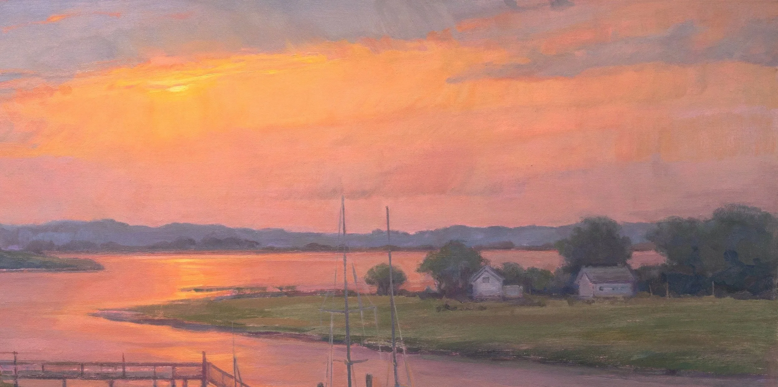 evening-tethers-coastal-harbor-painting-detail3.jpg