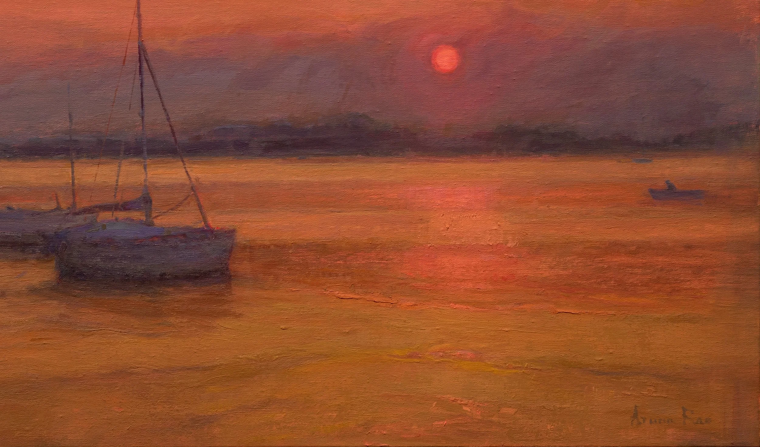the-quieting-hour-18x24-coastal-oil-painting-texture-aruna-rao.jpg