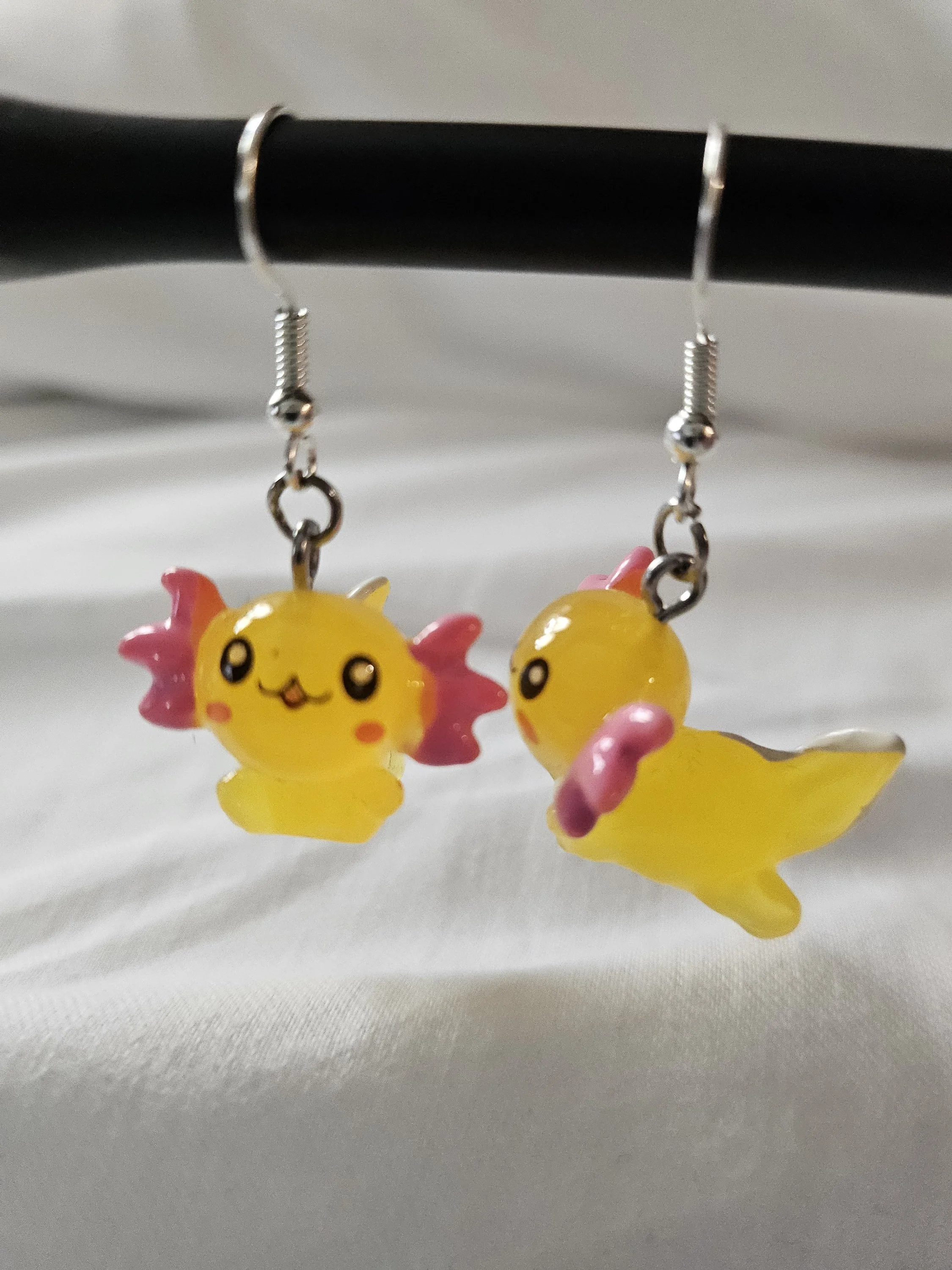 Happytime Axolotl Earrings