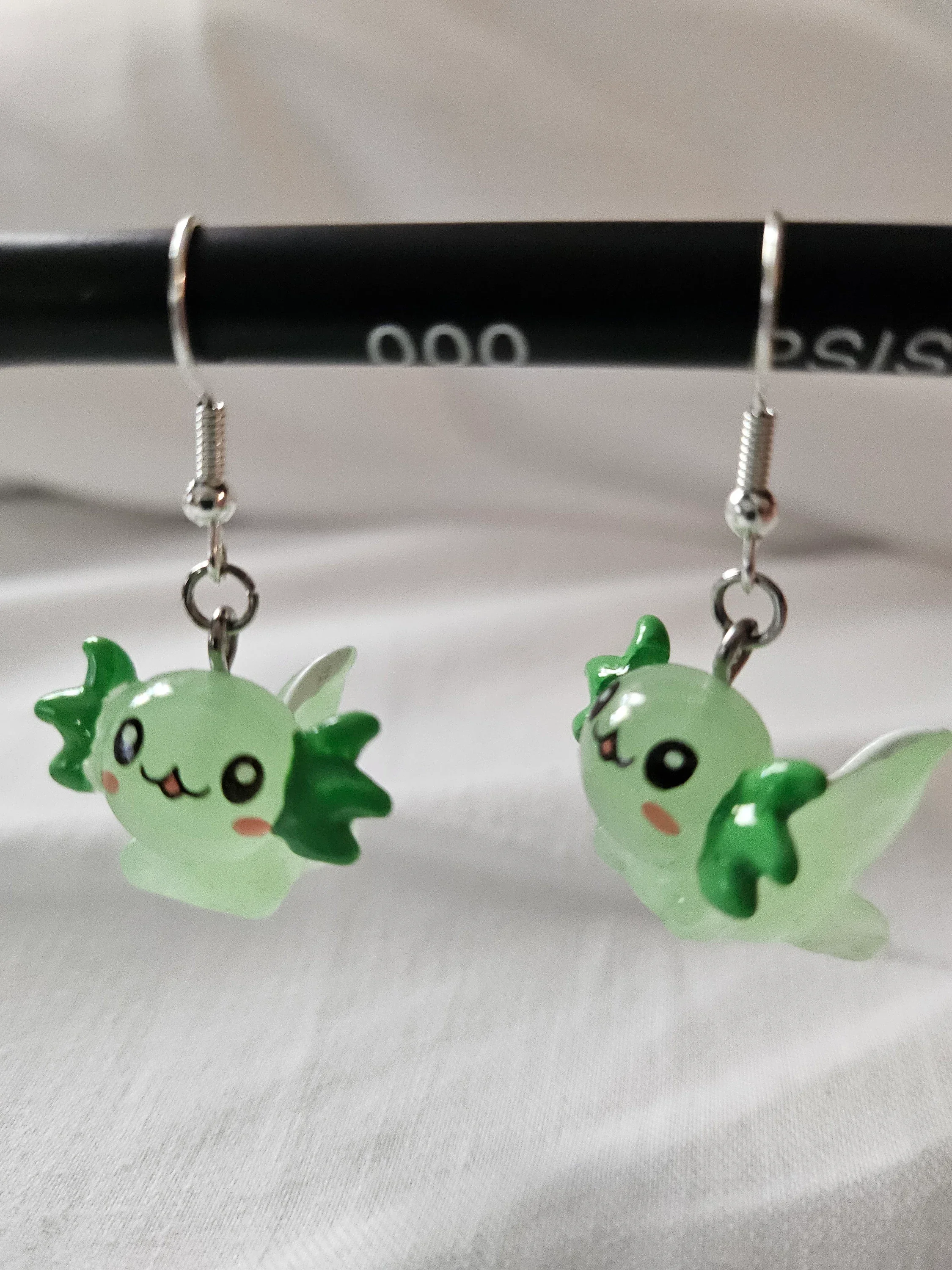 Happytime Axolotl Earrings