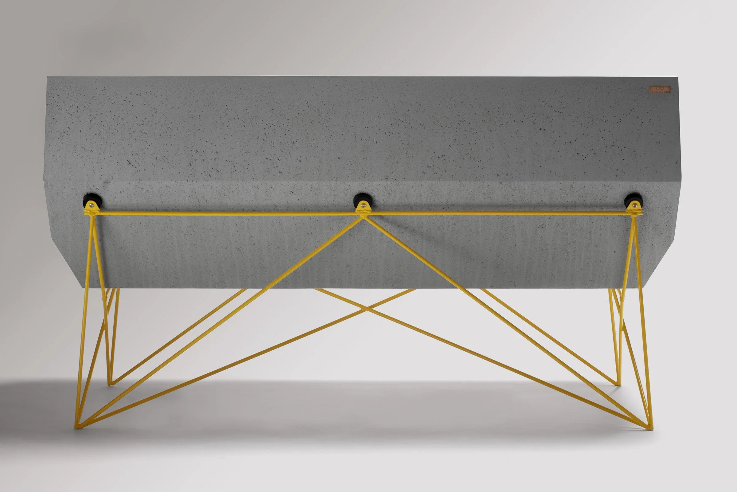Early Hard Goods furniture piece featuring non-toxic VOC-free sealer
