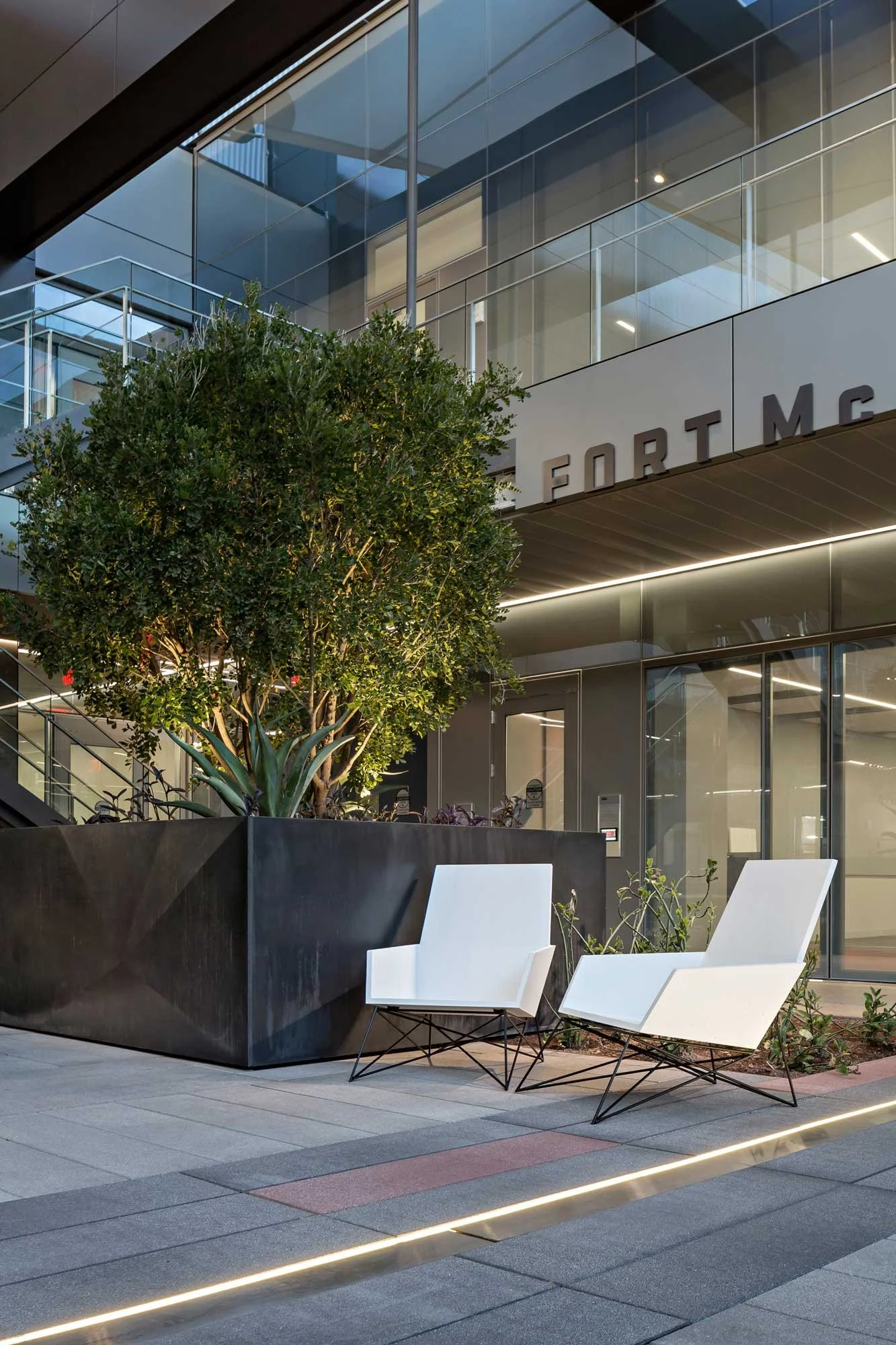 Massive UHPC GFRC concrete tiles designed for ASU Law School rooftop