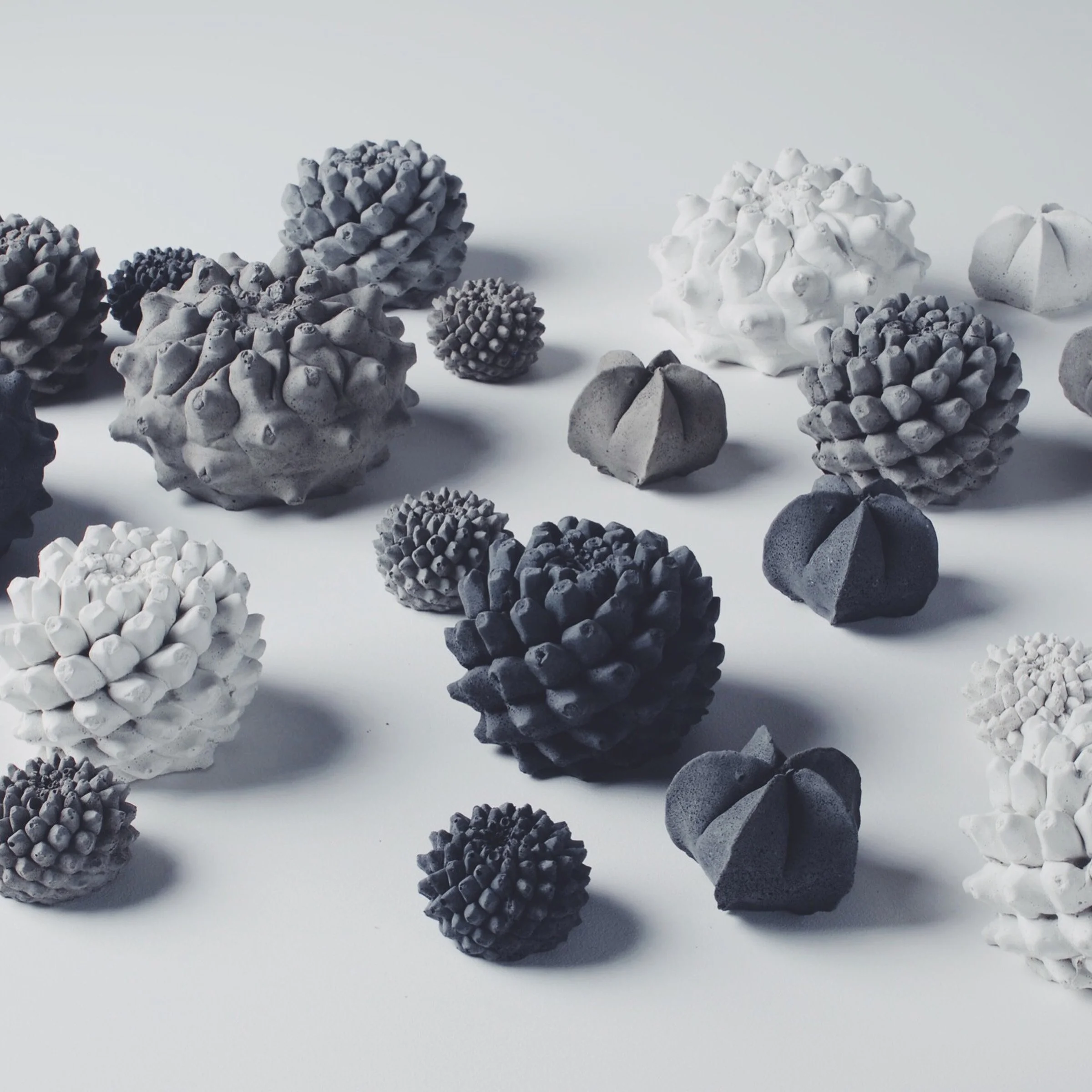 Miniature concrete cactus design cherished as a keepsake.