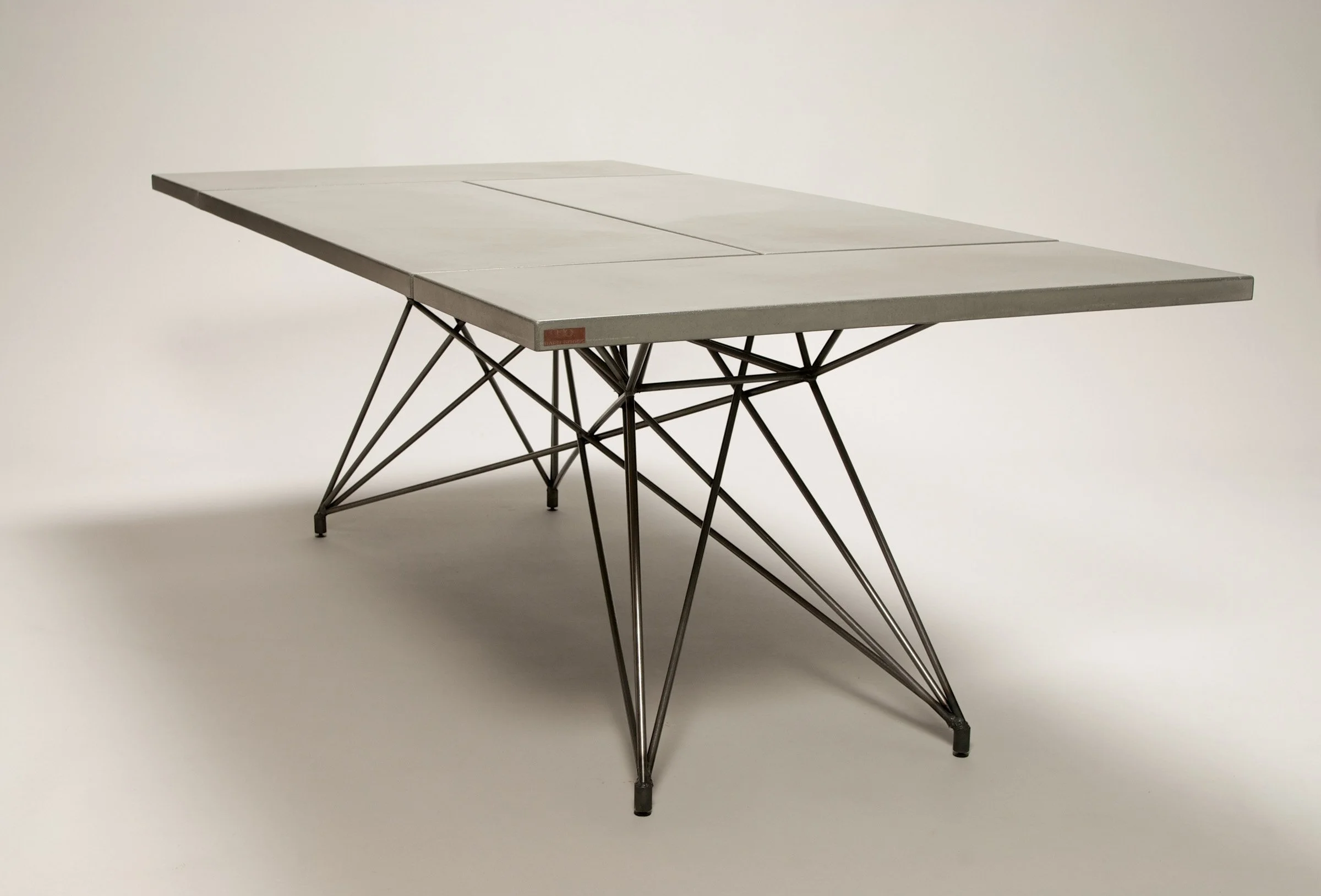Artisan communal dining table blending psychology and design innovation