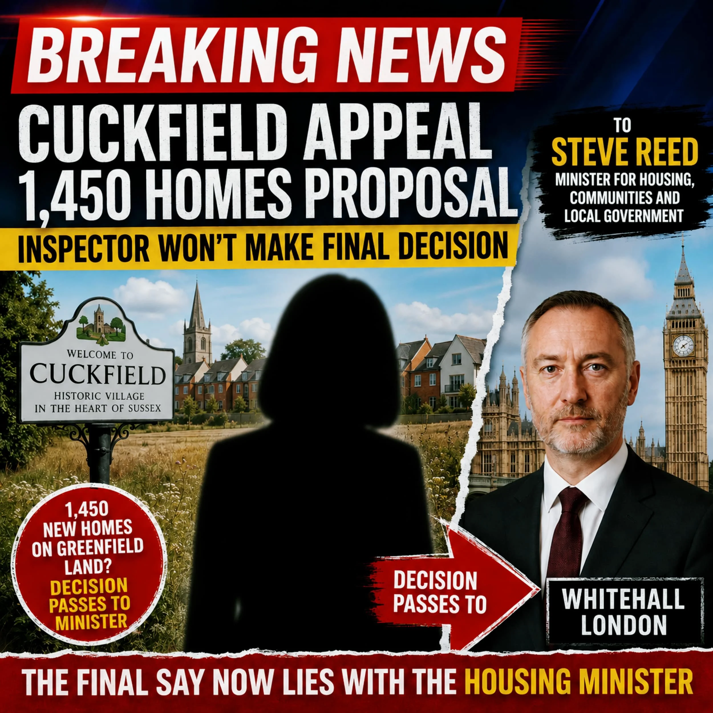 Dramatic development by inspector during early stage of Cuck-Stye appeal hearing