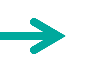 A teal arrow pointing to the right