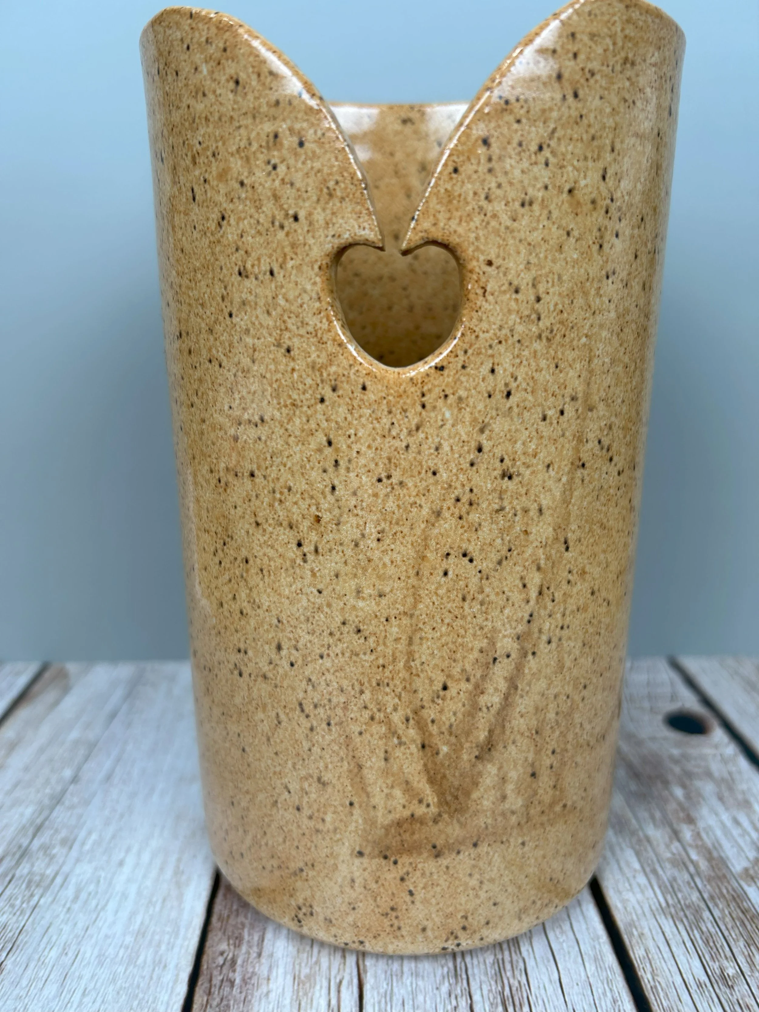 Handmade Stone Wear Wheat Vase