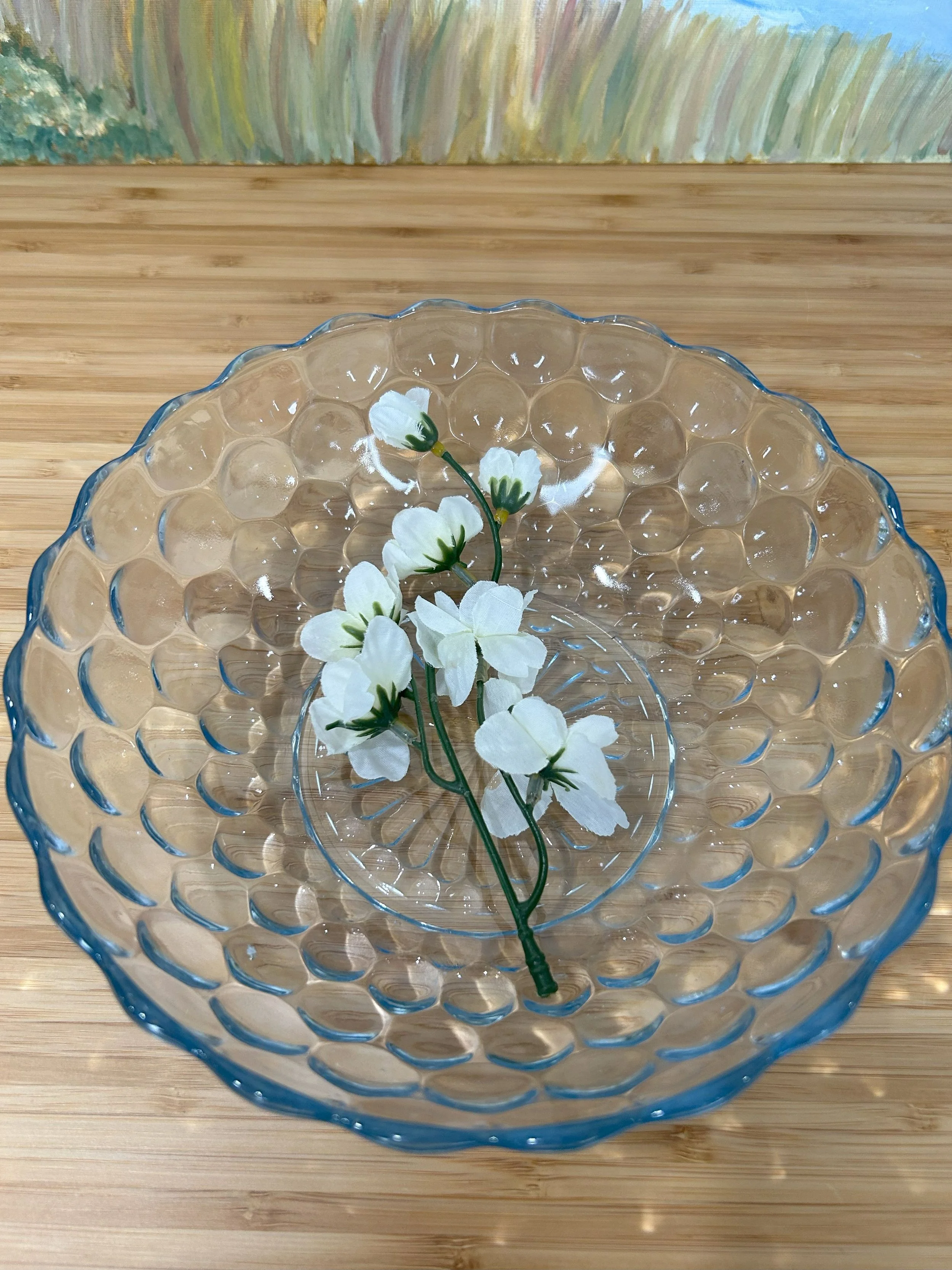 Fire King Vintage Anchor Hocking Bowl - Sapphire Blue