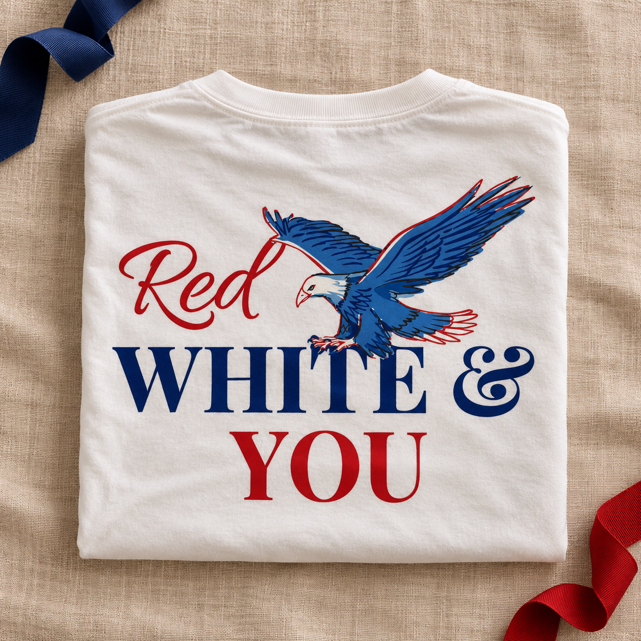 Red, White and You T-shirt folded.png
