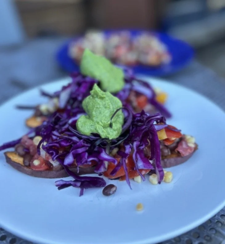 Loaded Sweet Potato Toast 