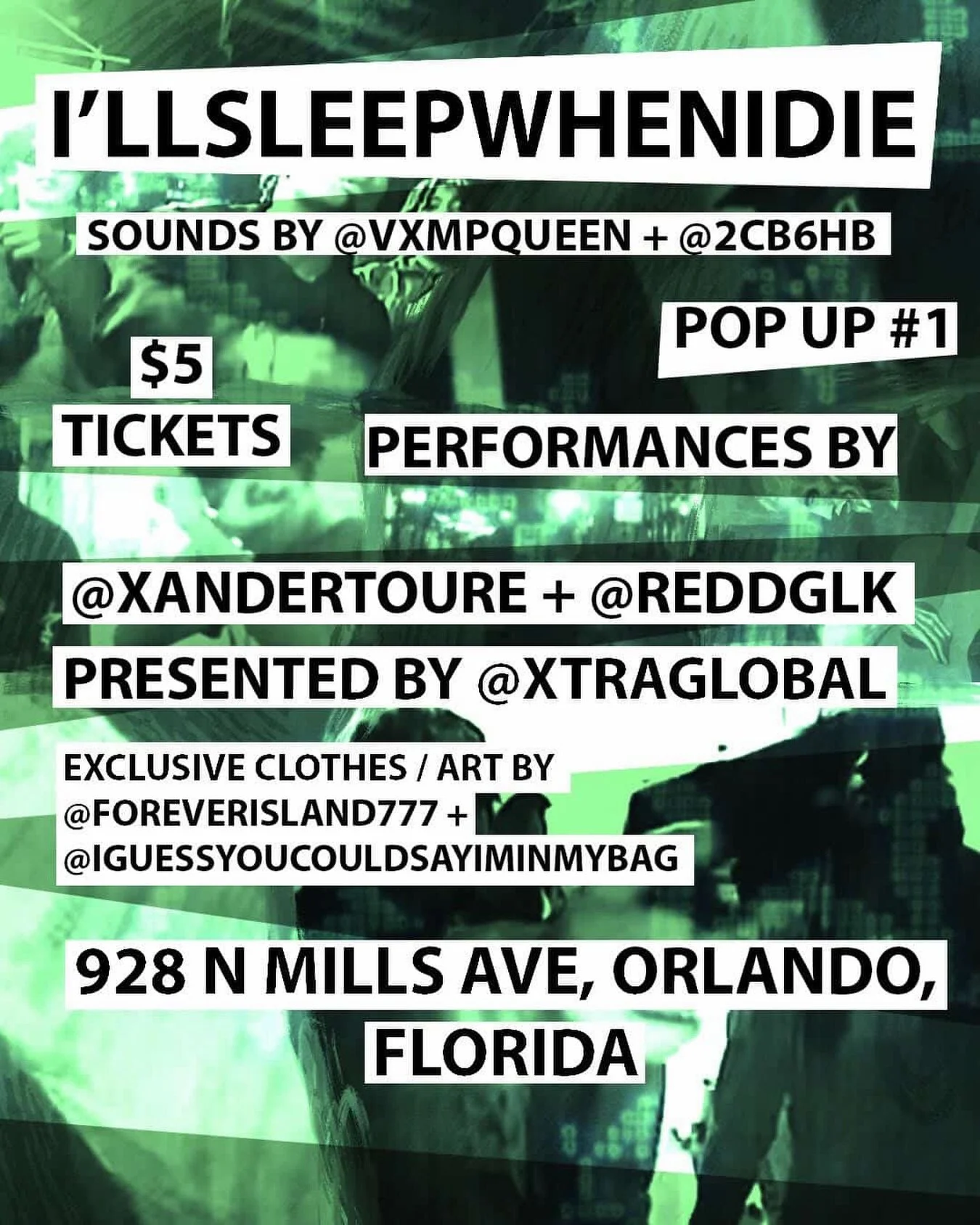 *NOT AN OTOWN EVENT* TONIGHT @xandertoure HAS THE FIRST OFFICIAL @foreverisland777 EVENT OF THE YEAR! 👀✍️ @whotfis2k  IN THE BUILDING?! PULL UP! (FREE ENTRY)
FOLLOW FOR MORE CONTENT🎱🔥⬇️
#otownunderground #orlando #events #popup