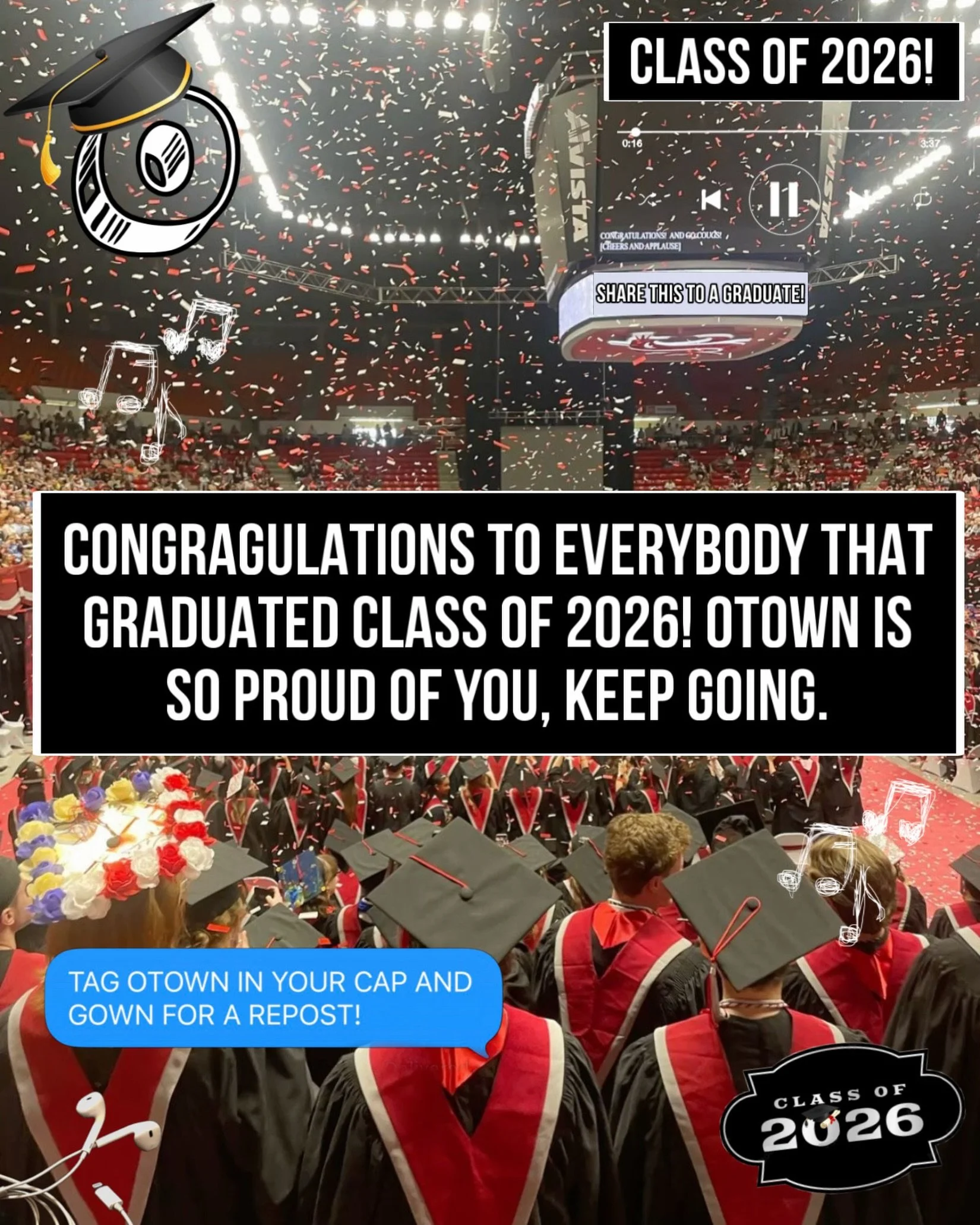 SO PROUD OF ALL MY JITTS LOL✍️🥹 YALL GROWING UP IS SO COOL TO SEE AND PROUD OF ALL OF YOU GUYS! KEEP UP THE GOOD WORK, AND JUST KNOW WE GOT YOUR BACK🫂✍️🔥 CONGRATS TAG US! AHHHHH 
FOLLOW FOR MORE CONTENT🎱🔥⬇️
#graduation #classof2026 #highschool #