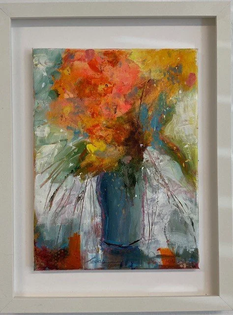 Bring Me Flowers | Acrylic | 14" x 17" | $375