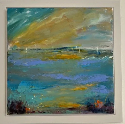 Beachtime | Acrylic | 16" x 16" | $375