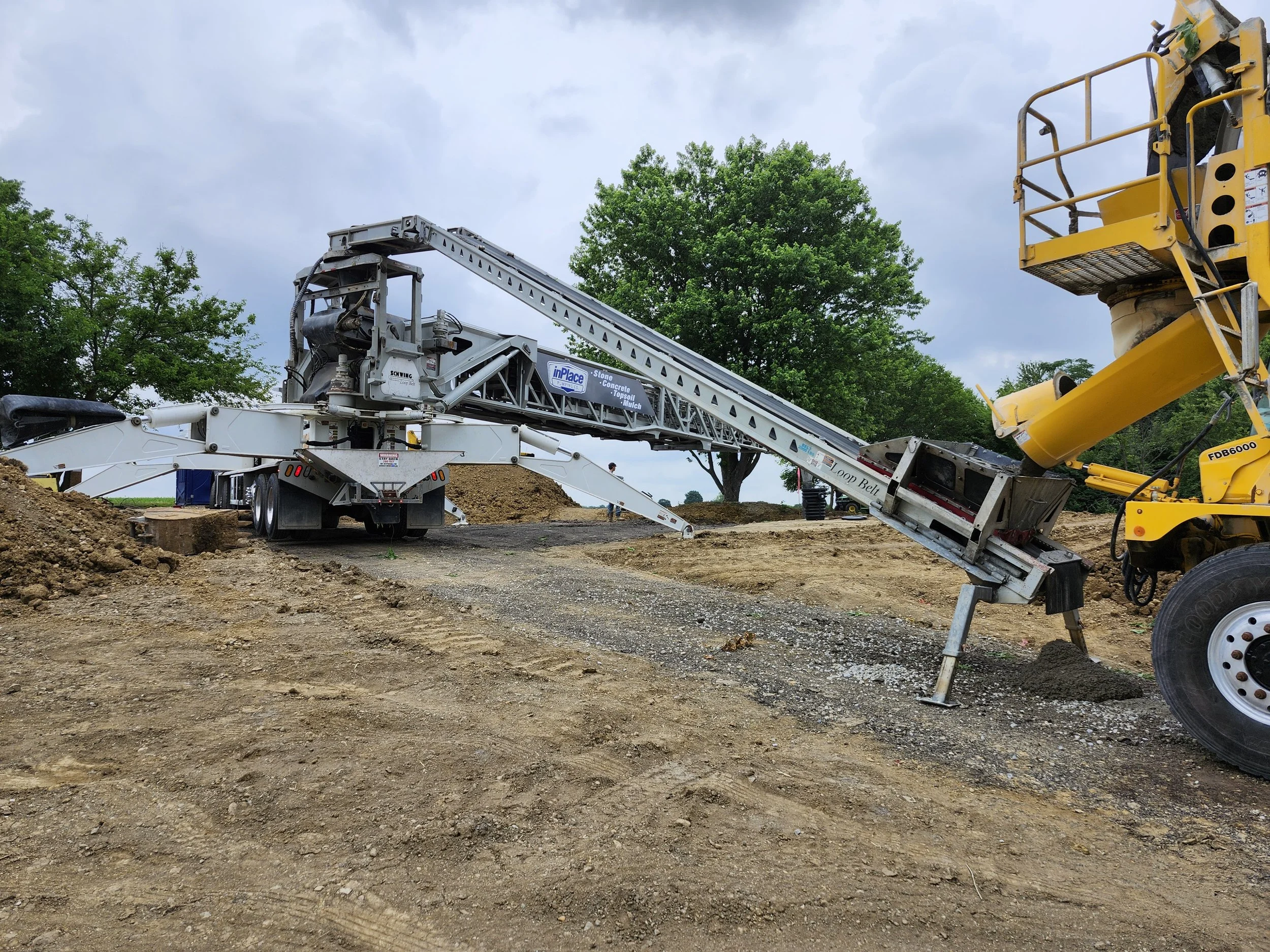 Using The Loop Belt For Concrete