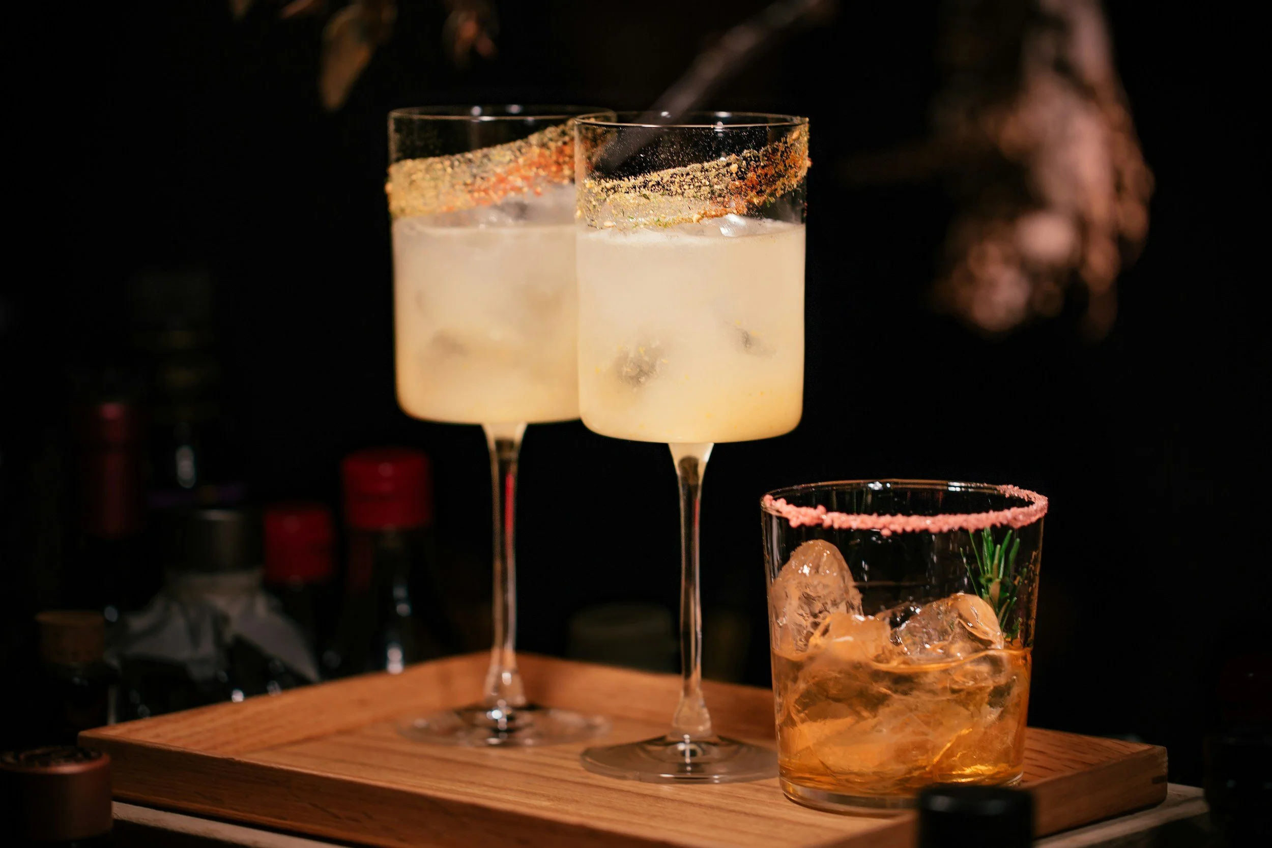 fancy cocktails