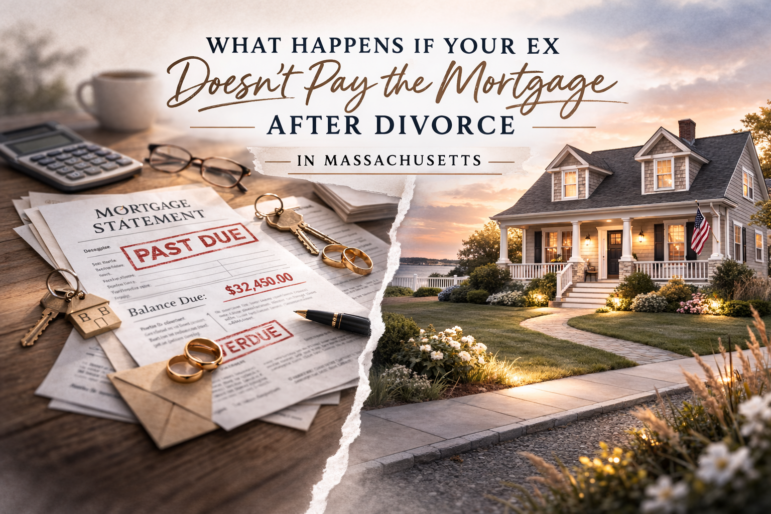 What Happens If Your Ex Doesn’t Pay the Mortgage After Divorce in Massachusetts?
