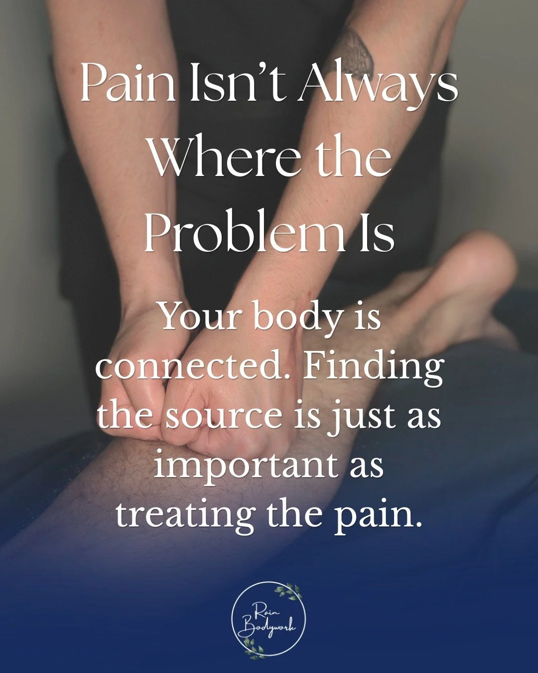 💢Pain Isn't Always Where the Problem Is 💢

Our muscles and connective tissues work together as one system. When one area becomes restricted, other muscles often compensate. Discomfort in these areas may be steming from these corresponding muscles. 