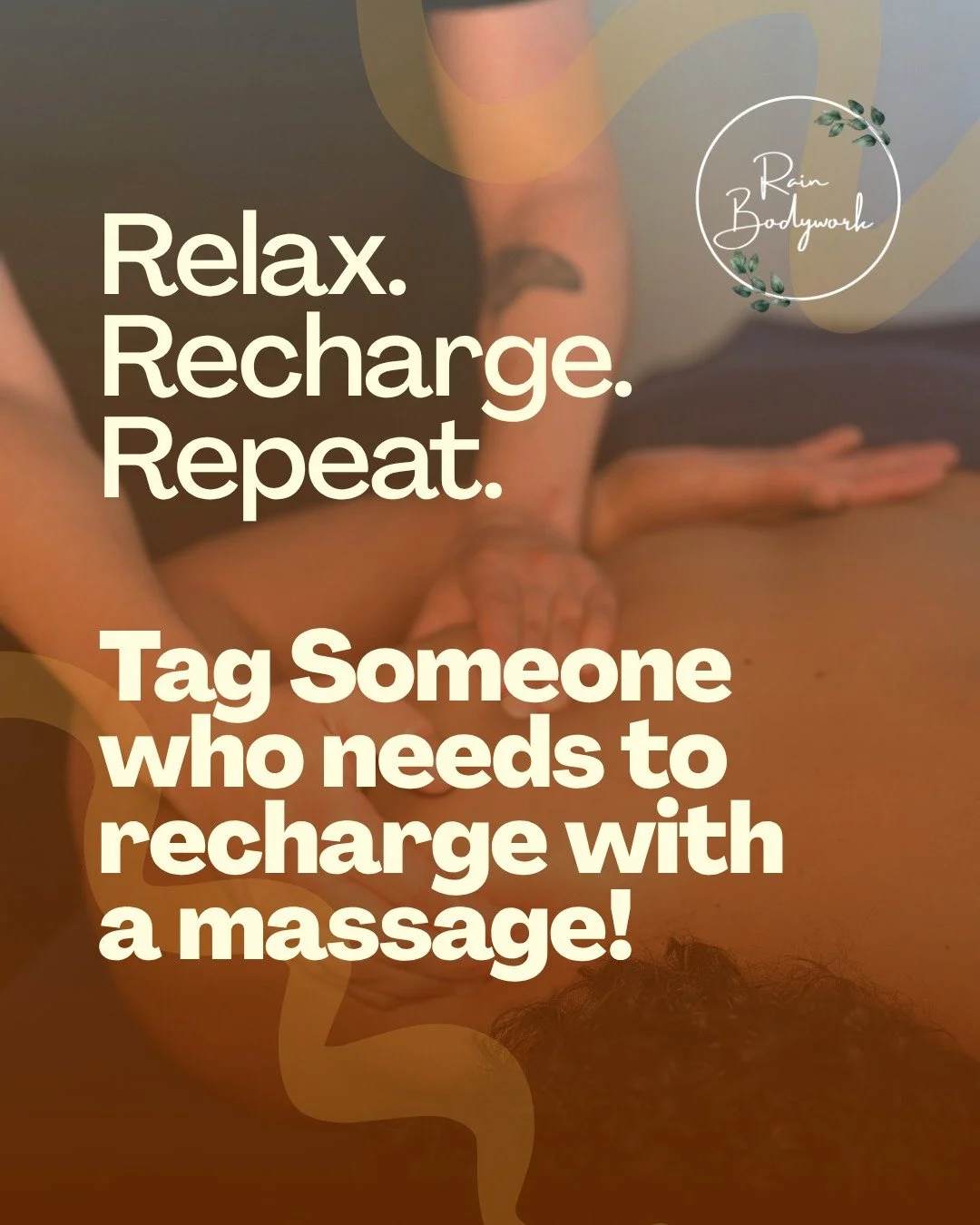 Tag Someone Below who can use a recharge! 
We all know someone who&rsquo;s been carrying a little too much lately 💆&zwj;♀️✨

Tag someone who deserves time to relax, recharge, and release the tension they&rsquo;ve been holding onto. Better yet, book 