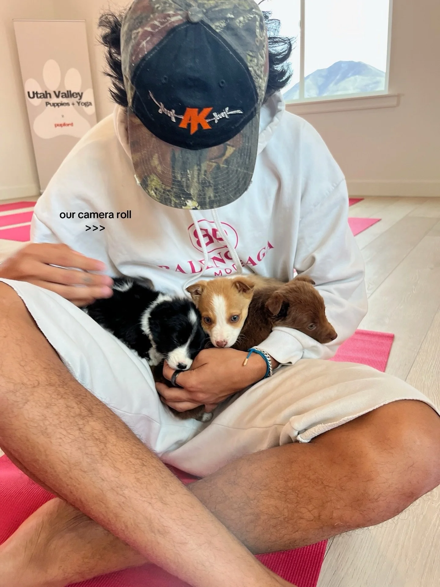 Your camera roll can look like this too 🥹 

BOOK WITH THE LINK IN OUR IG BIO 🤍🐶 

#explore #puppies #puppyyoga #utah #utahactivities
