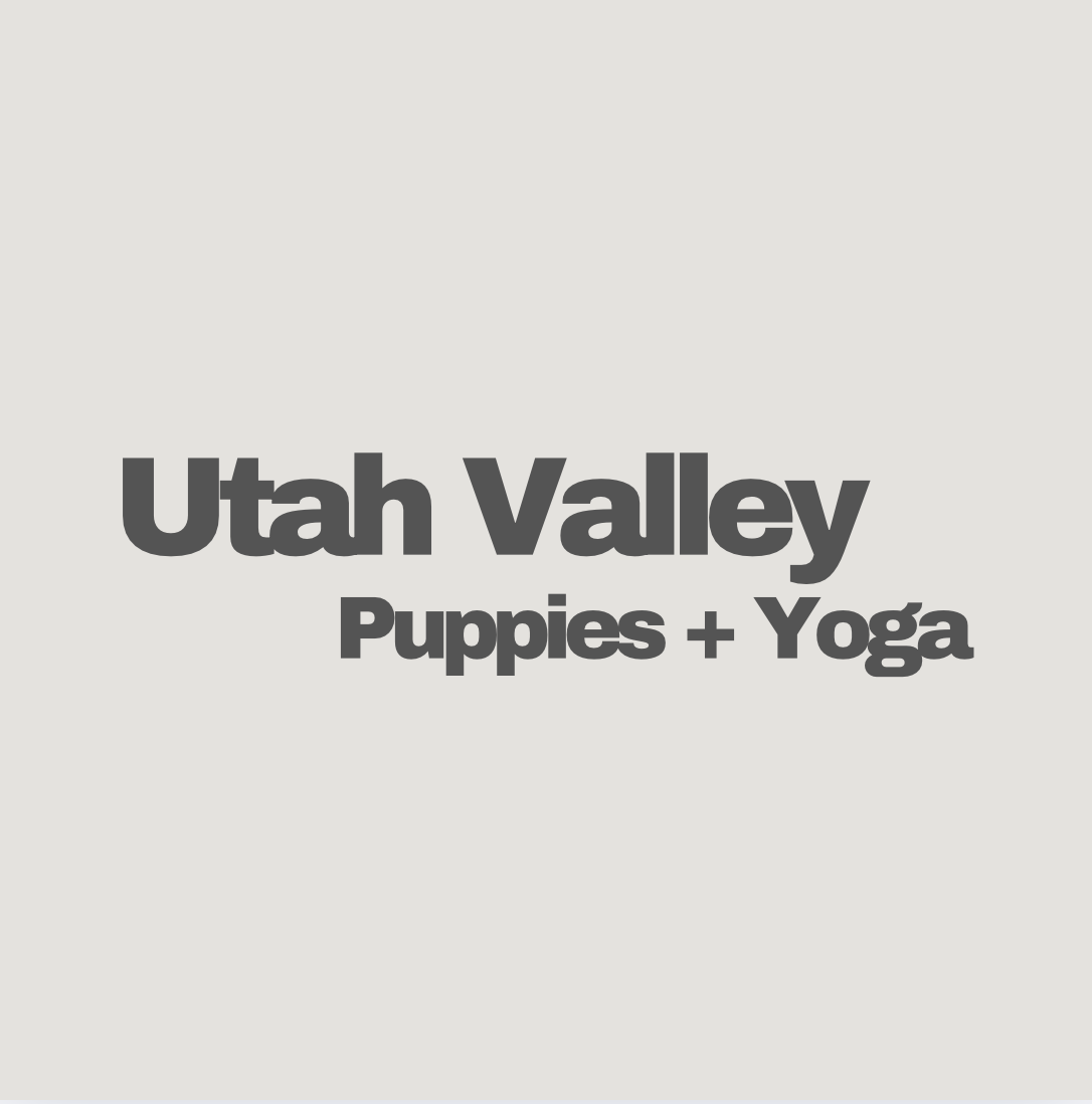 Utah Valley Puppy Yoga Group Event