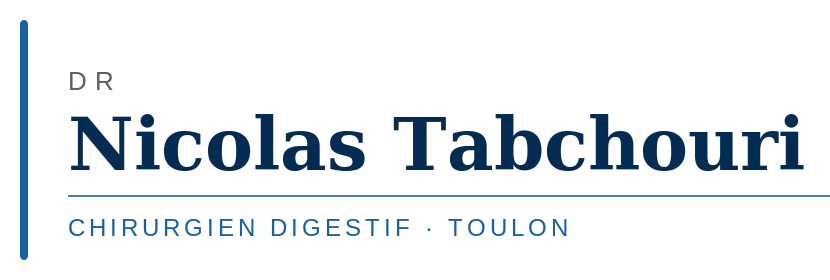 Dr Nicolas Tabchouri &mdash; Chirurgien digestif · Toulon, Var