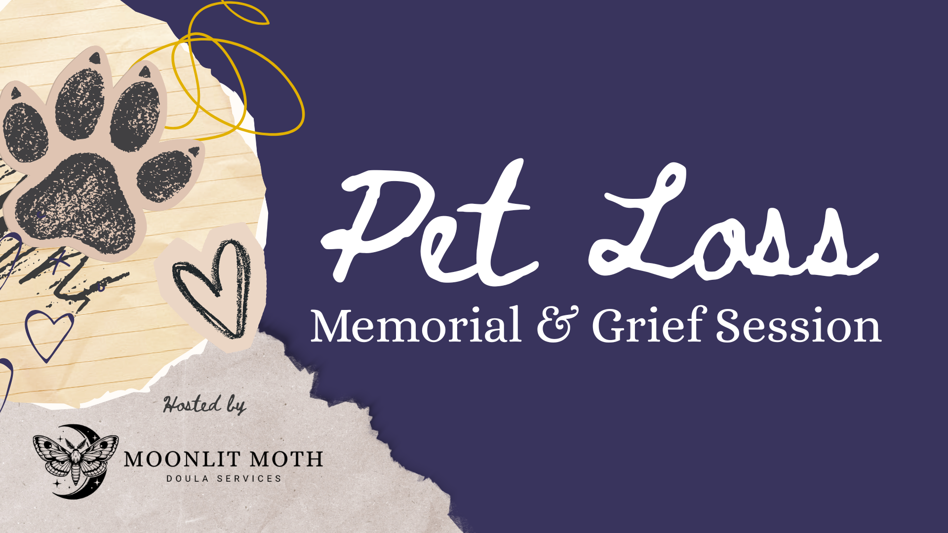 Pet Loss Memorial & Grief Session