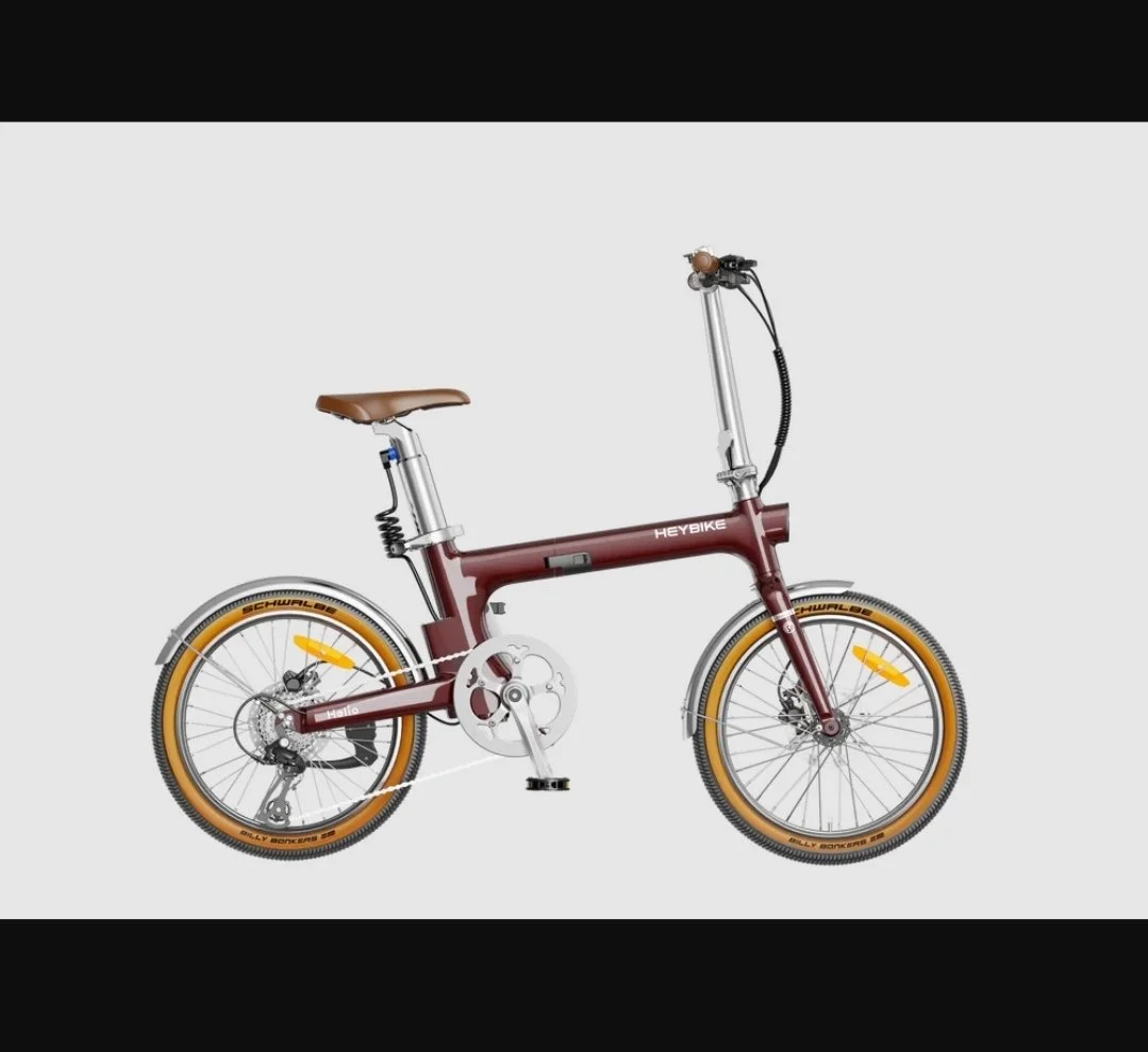 Heybike Helio F Vintage Folding Compact Electric Bike