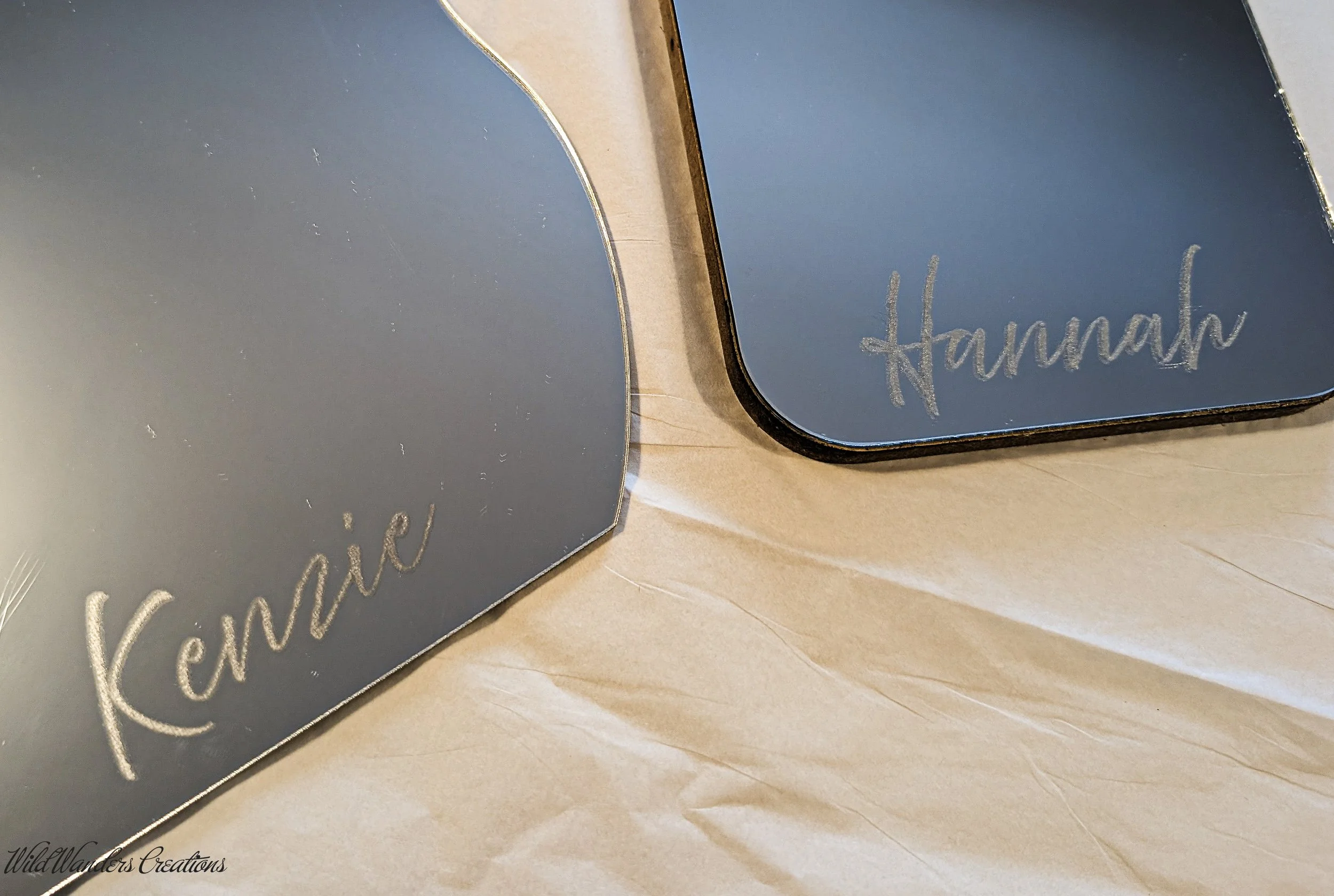 Small Personalized Mirror - Square