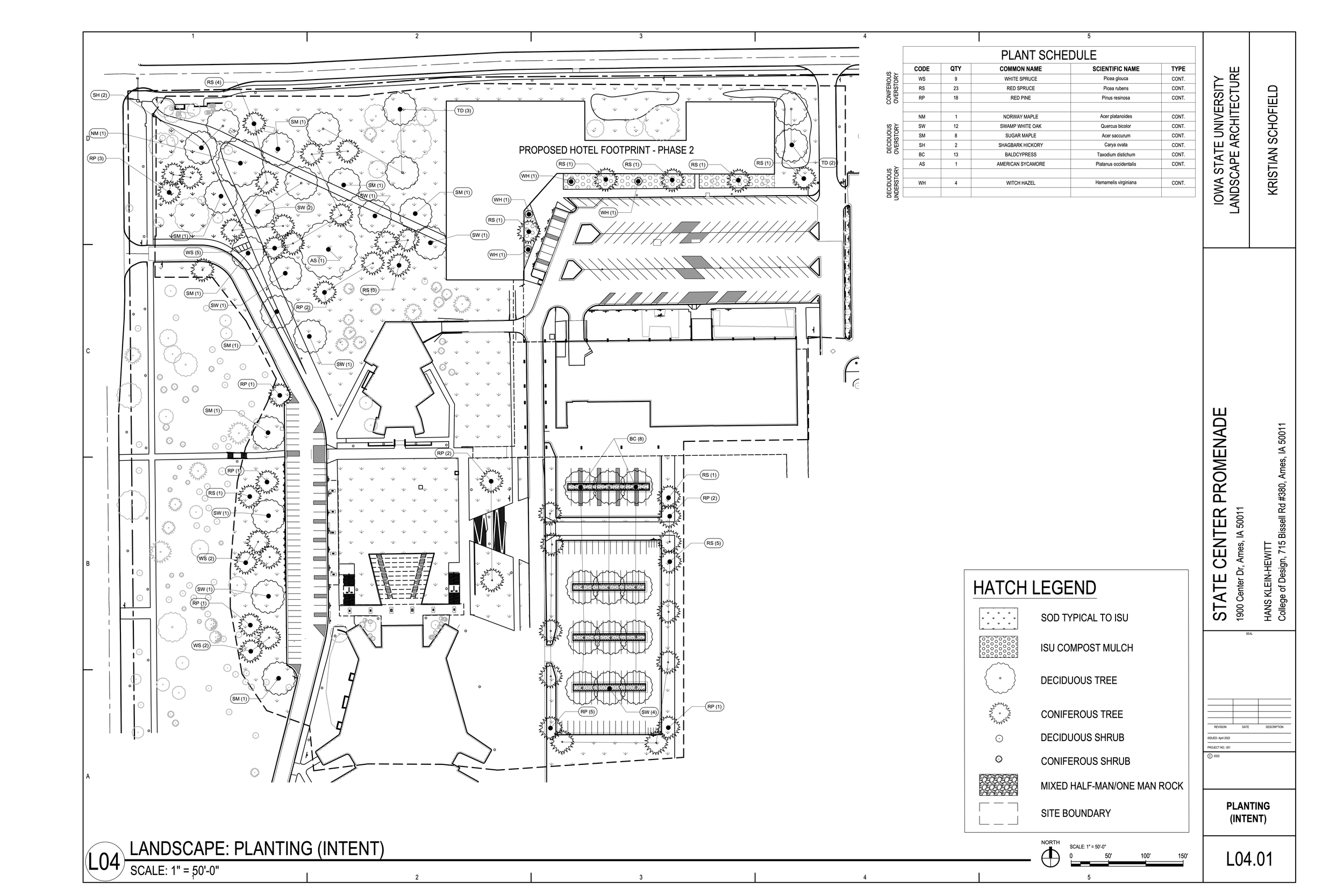 State Center Promenade - College Project