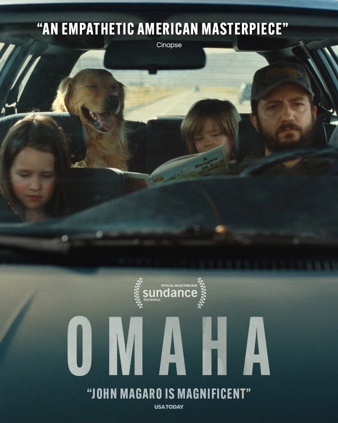 OMAHA opens this weekend in NYC and then begins to roll out in May. Congrats to friend and director @colewebley for such a standout film. This was a true road movie, on and off screen. Thanks to all cast &amp; crew who executed Cole&rsquo;s vision fr