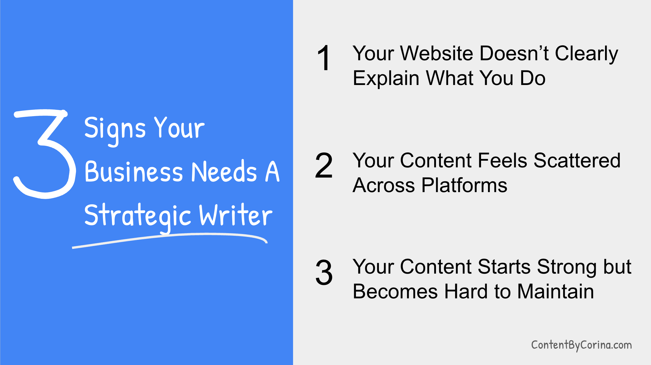 3 Signs Your Business Needs a Strategic Writer (And When to Hire One)