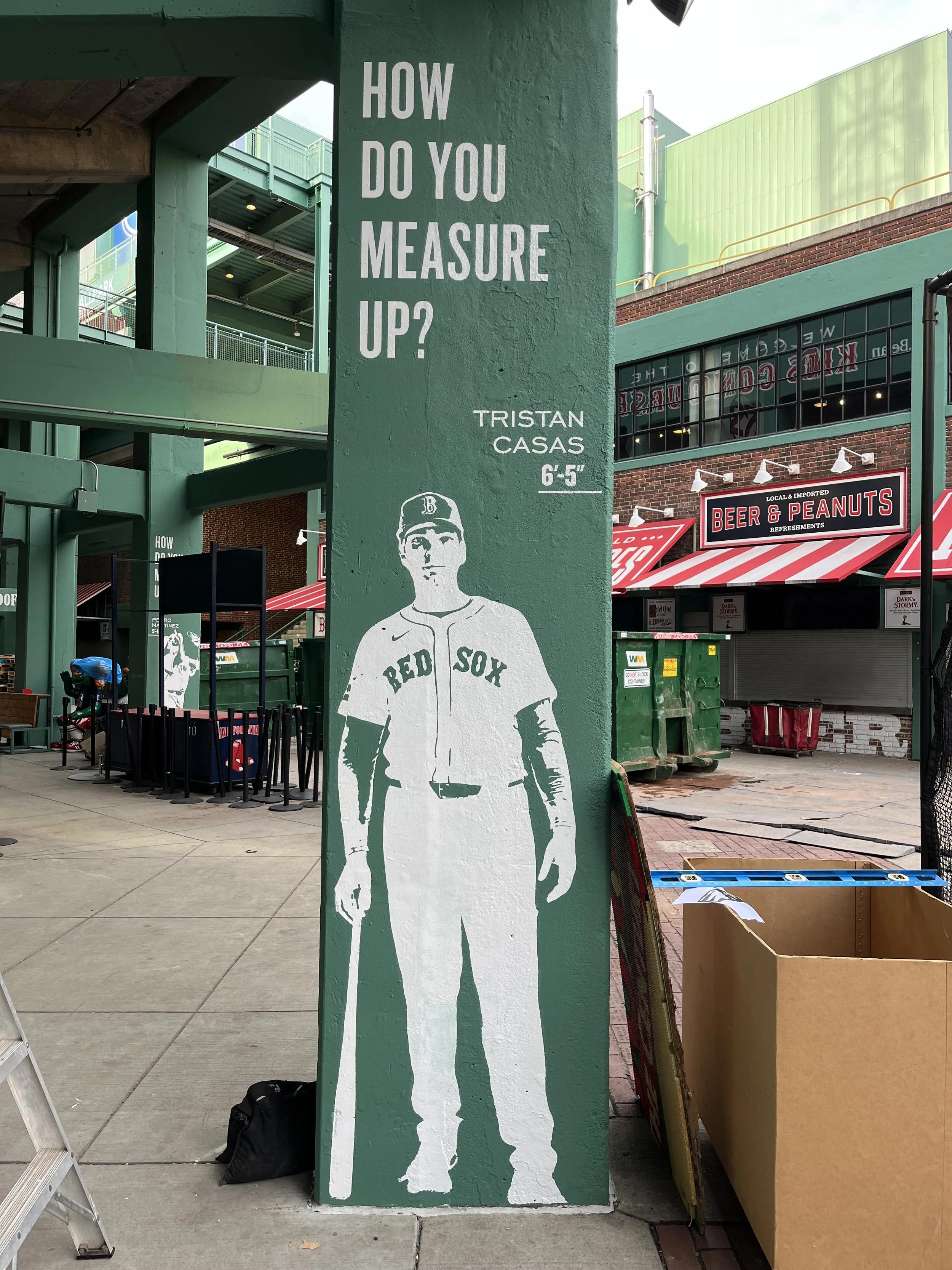 Kids Concourse - painted for Brian Zink Art Services at Fenway Park