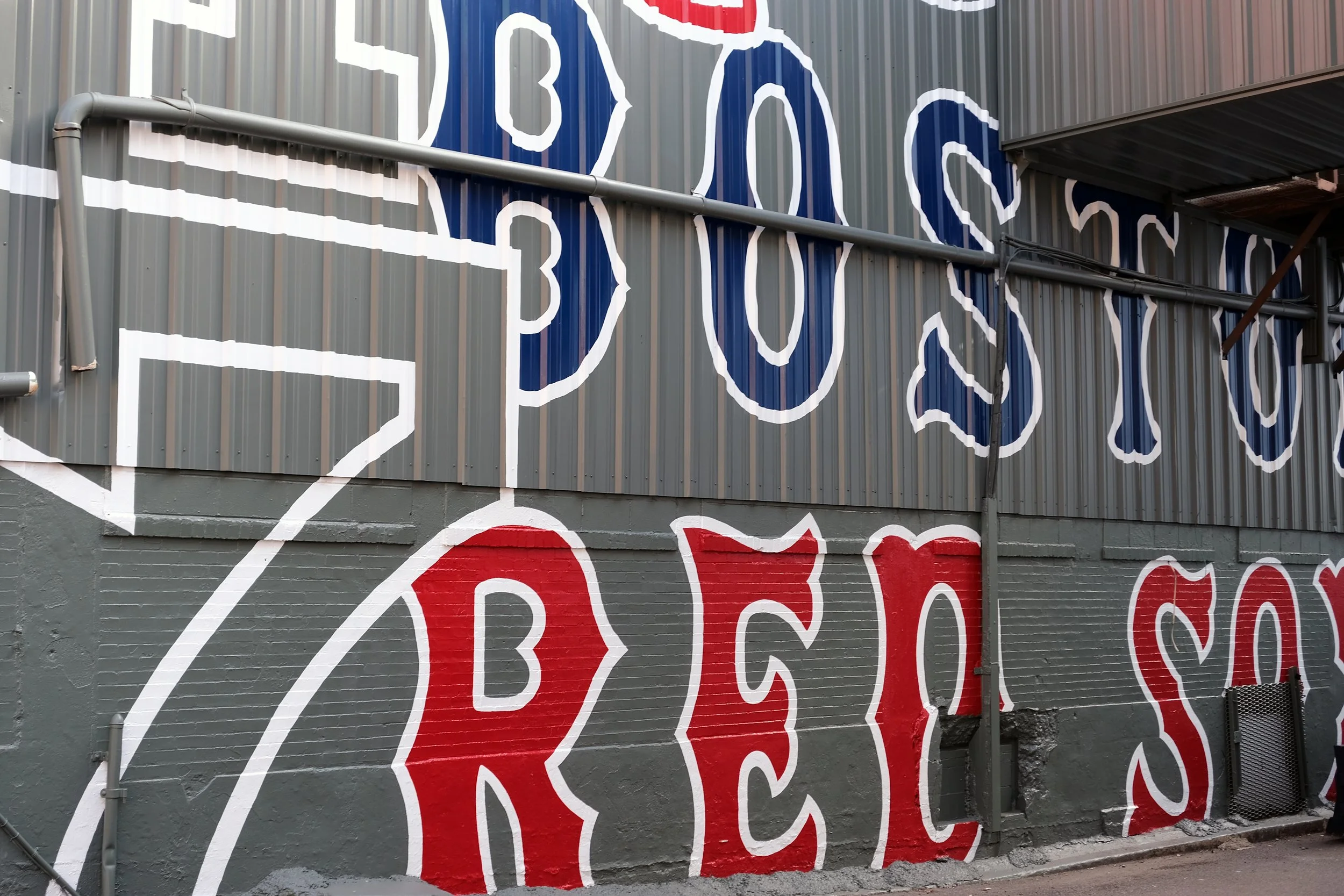 Jersey St Mural - Fenway Park