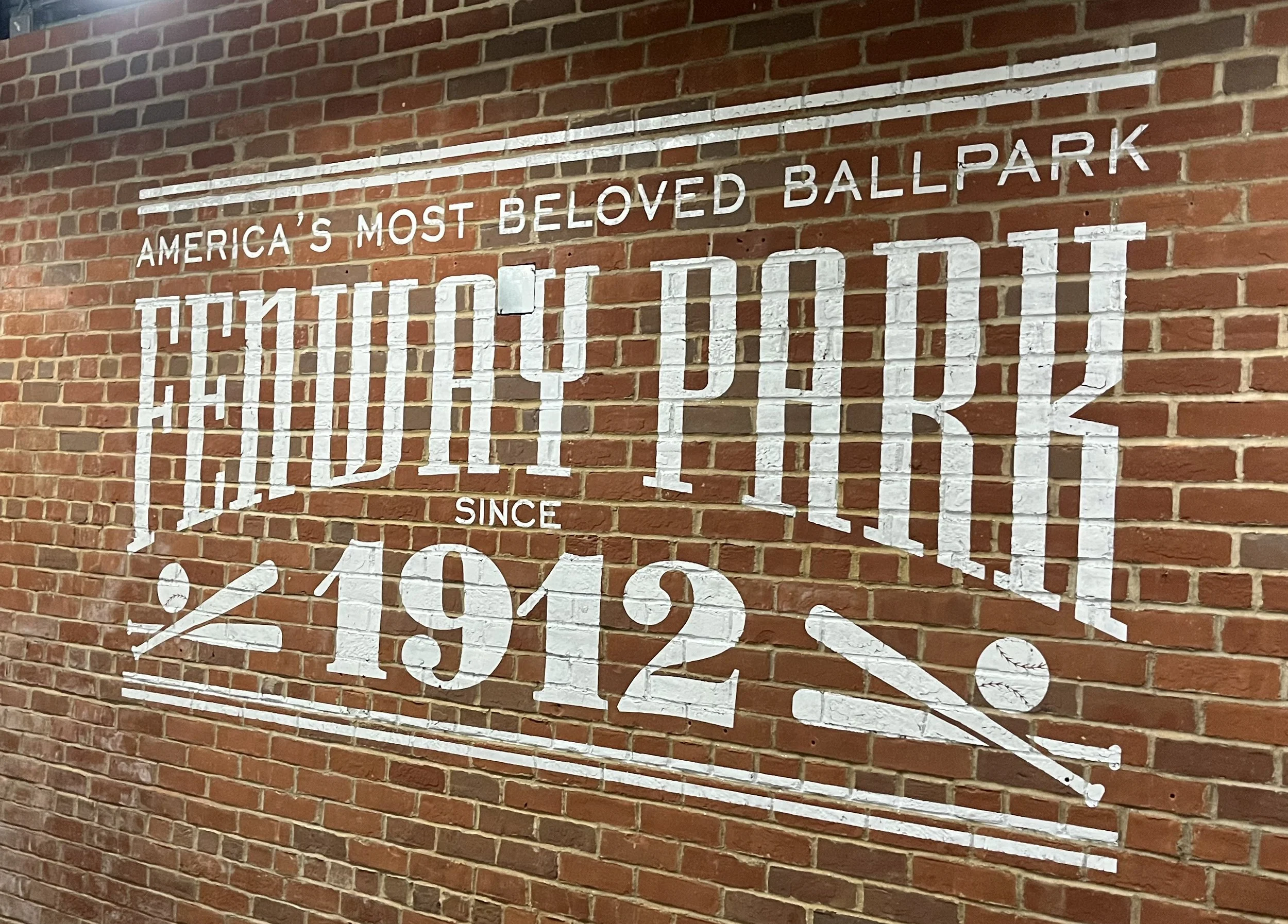 Players Entrance - painted for Brian Zink Art Services at Fenway Park